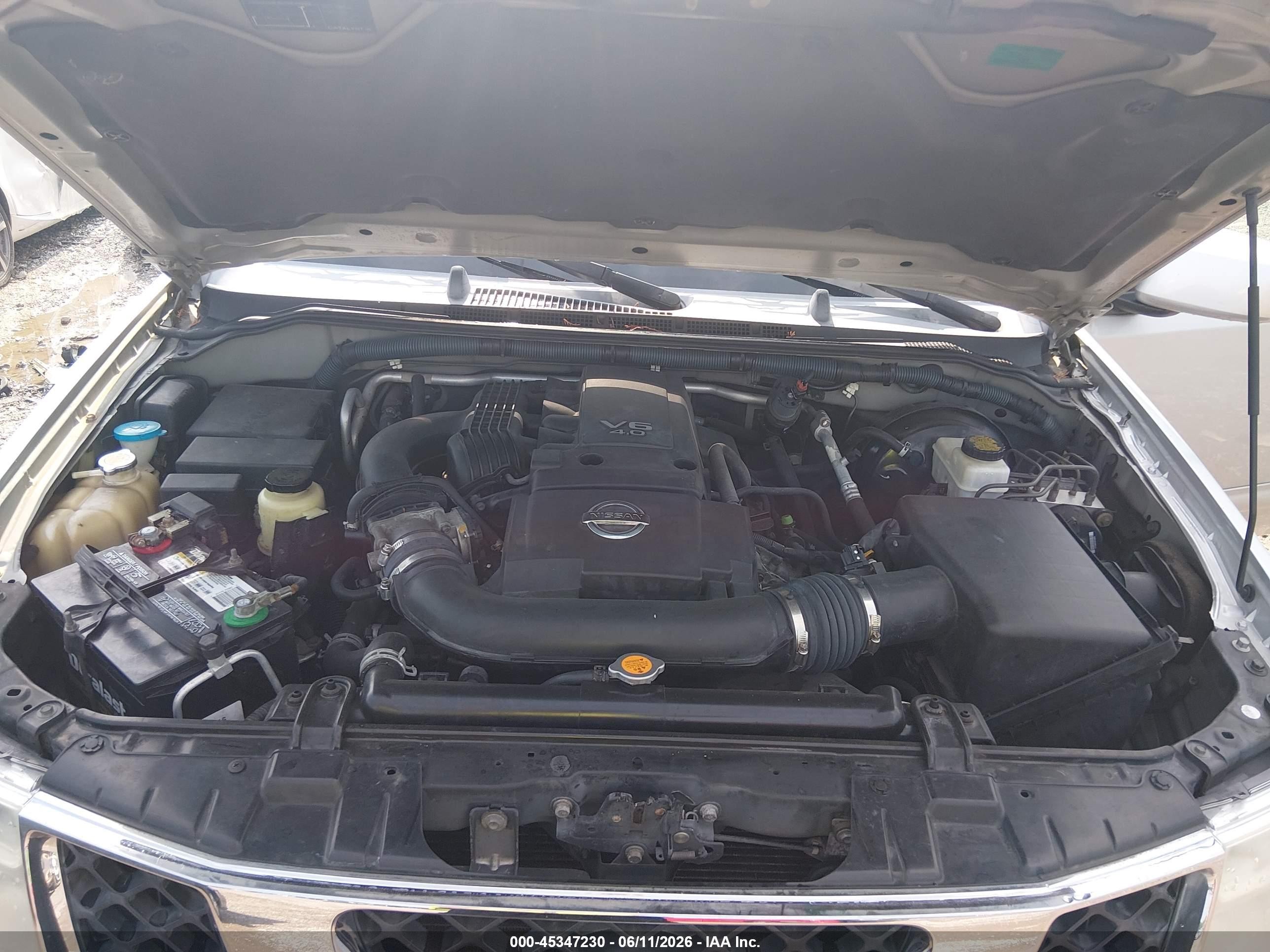 2006 Nissan Pathfinder Le Silver vin: 5N1AR18WX6C670098