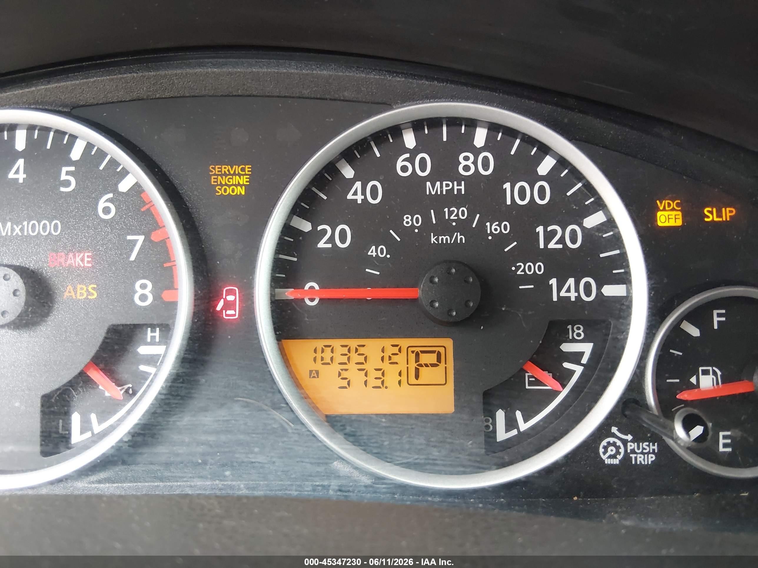 2006 Nissan Pathfinder Le Silver vin: 5N1AR18WX6C670098