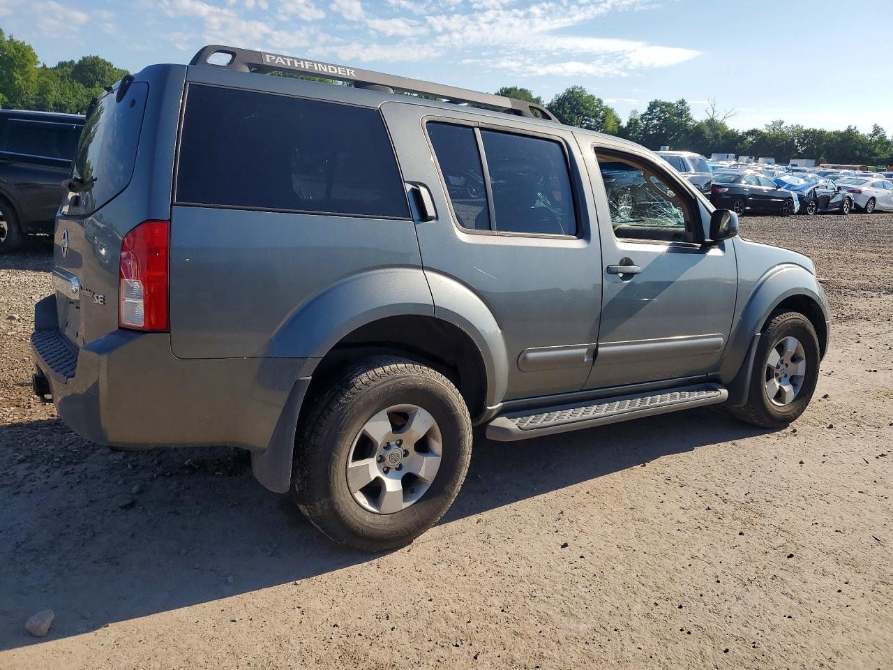 2007 Nissan Pathfinder S Brown vin: 5N1AR18WX7C630346