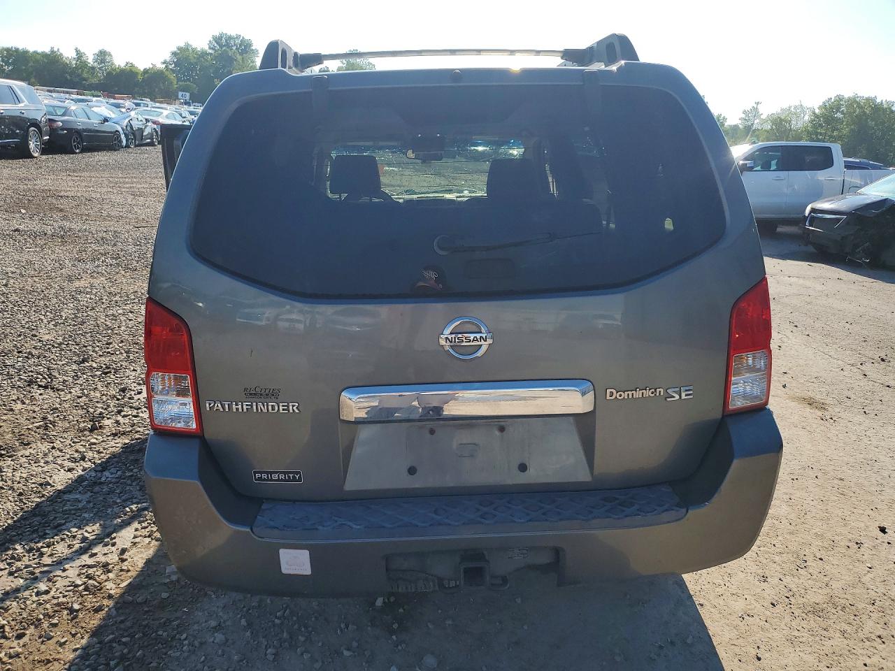 2007 Nissan Pathfinder S Brown vin: 5N1AR18WX7C630346