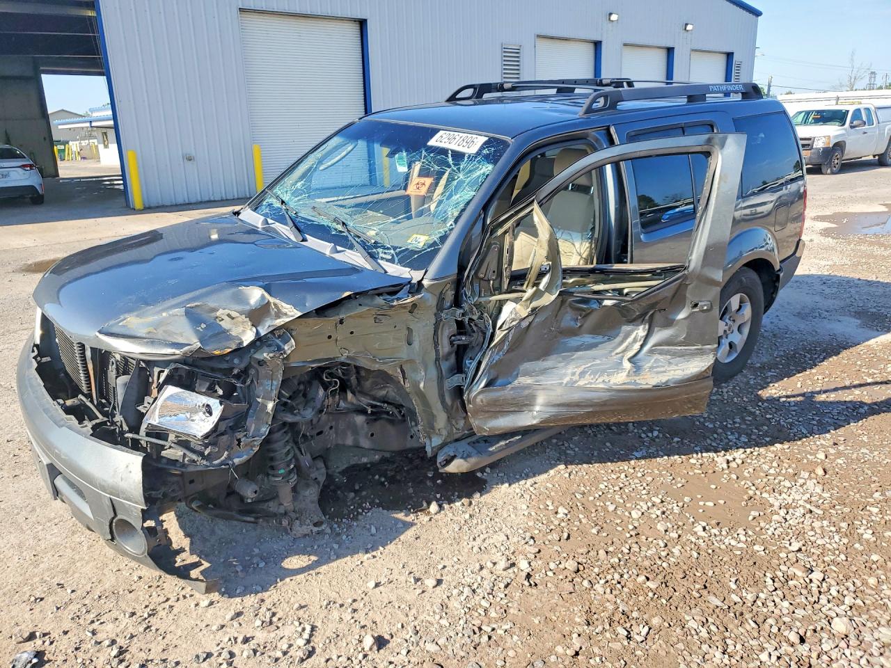 2007 Nissan Pathfinder S Brown vin: 5N1AR18WX7C630346