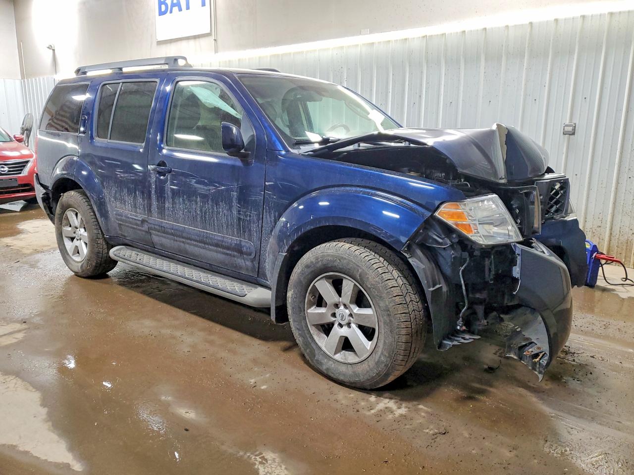 2010 Nissan Pathfinder S Синий vin: 5N1AR1NB0AC622295