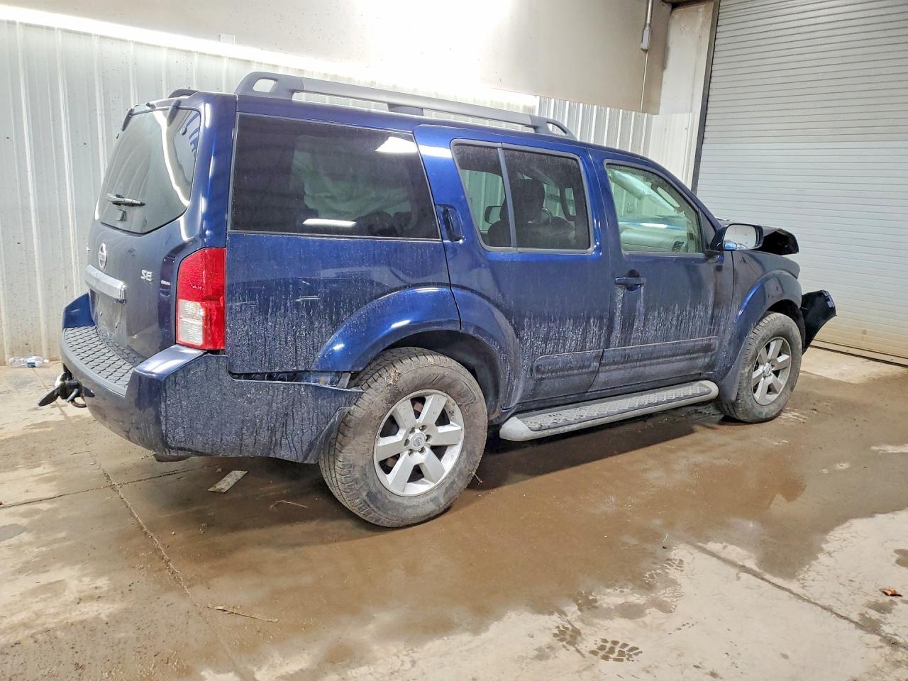 2010 Nissan Pathfinder S Синий vin: 5N1AR1NB0AC622295