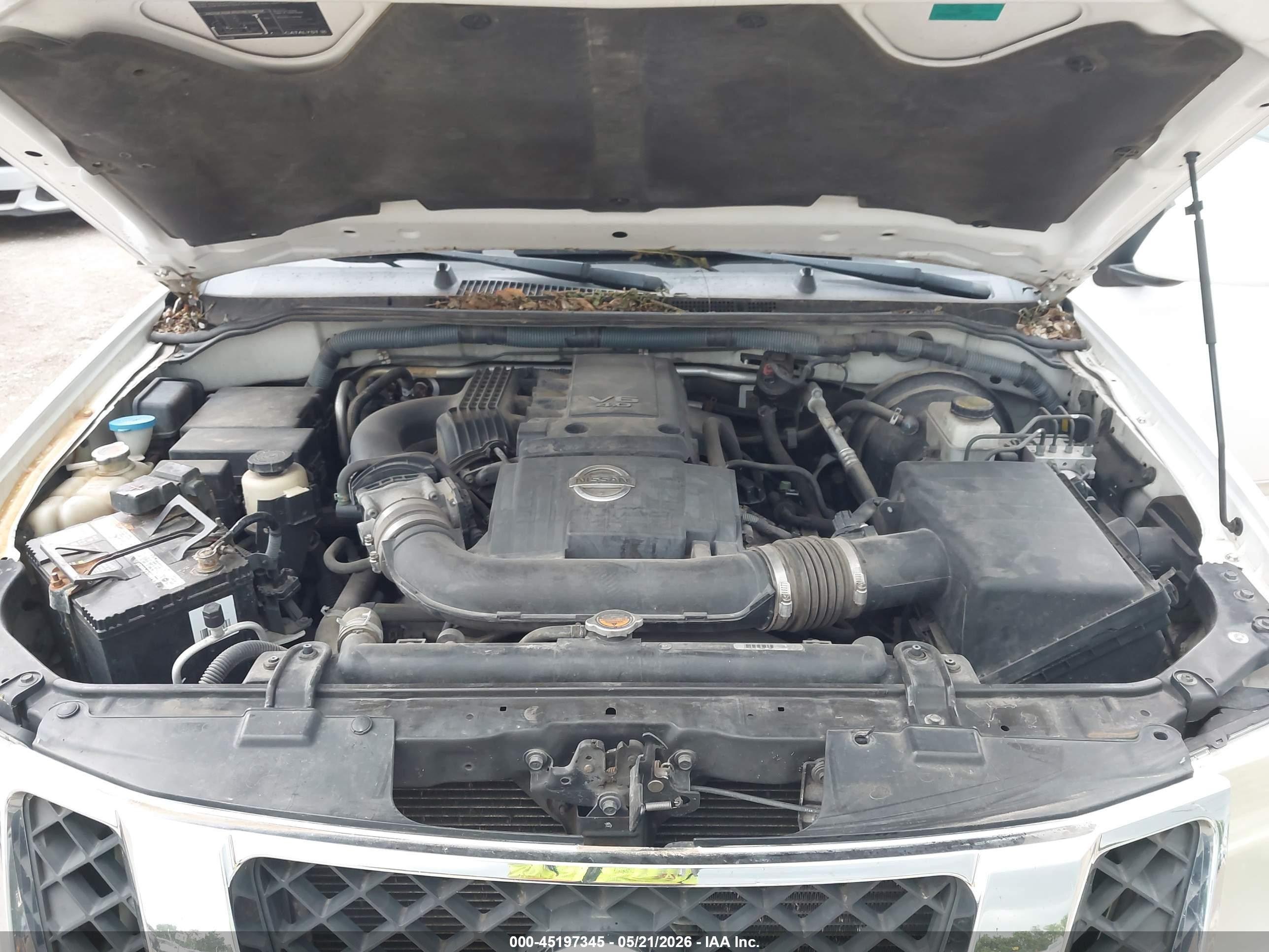 2011 Nissan Pathfinder Le Белый vin: 5N1AR1NB0BC609046