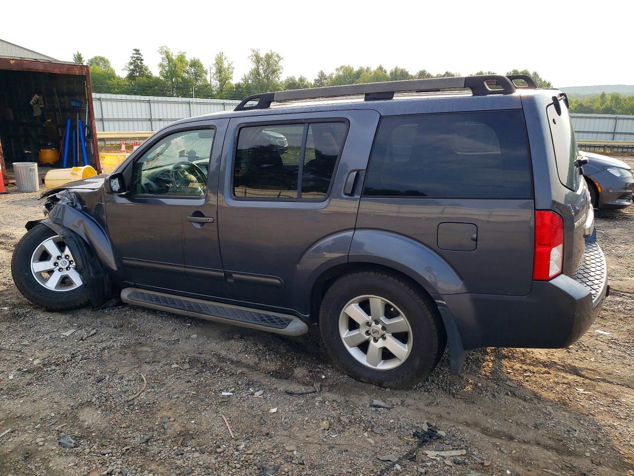 2012 Nissan Pathfinder S Gray vin: 5N1AR1NB0CC606505