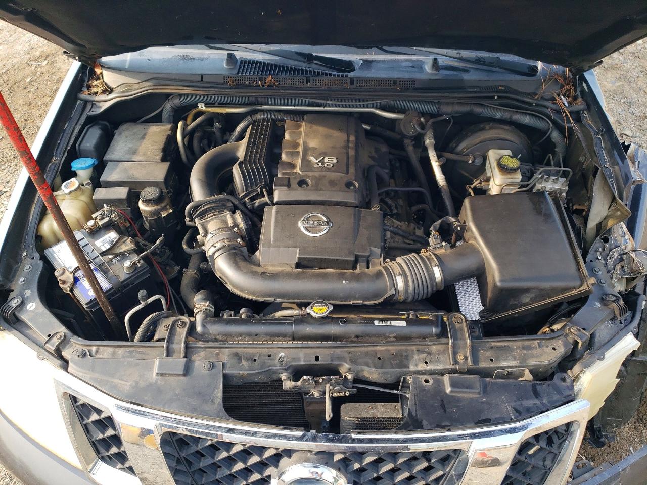 2012 Nissan Pathfinder S Gray vin: 5N1AR1NB0CC606505