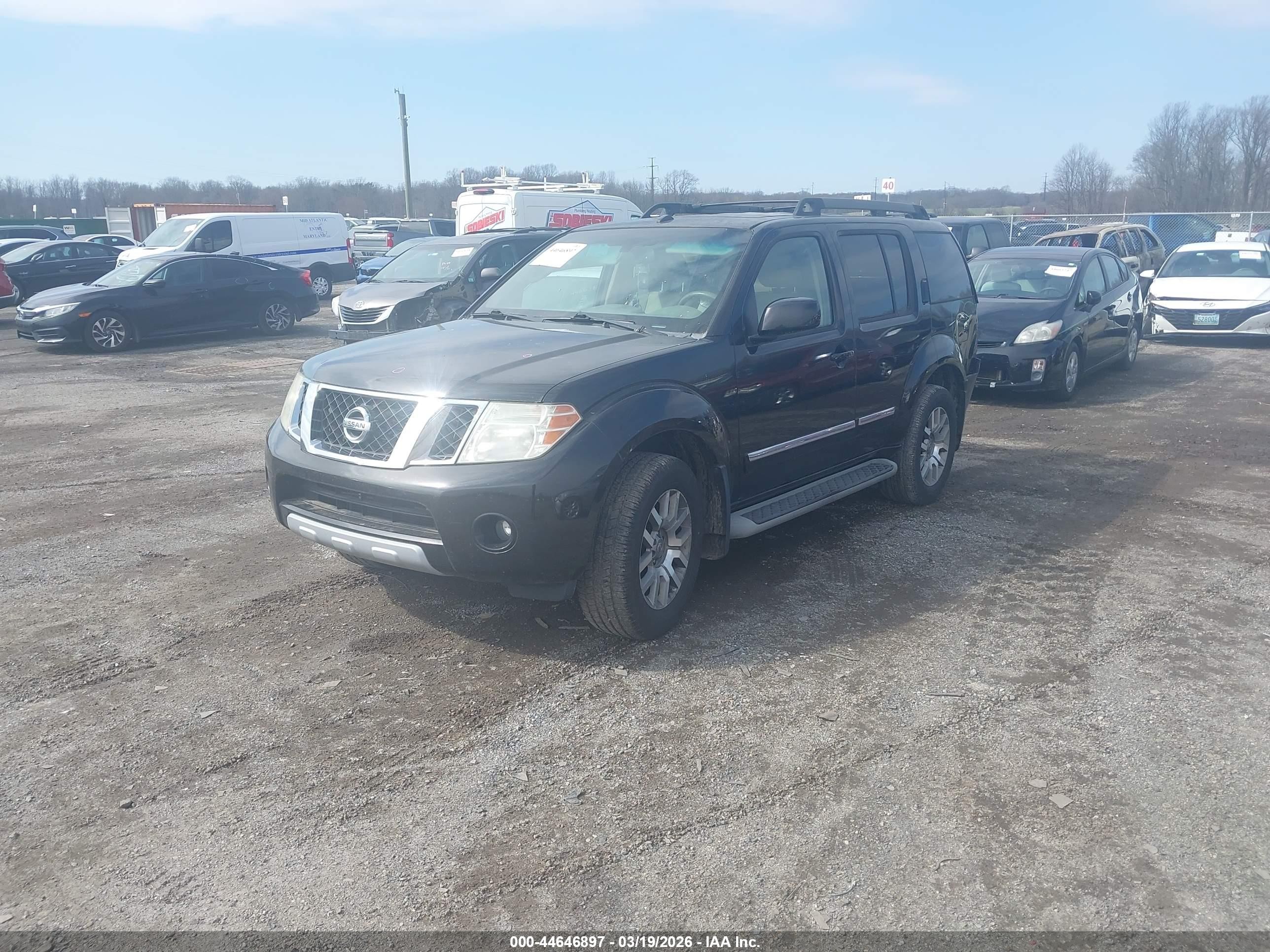 2012 Nissan Pathfinder Le Black vin: 5N1AR1NB0CC611946