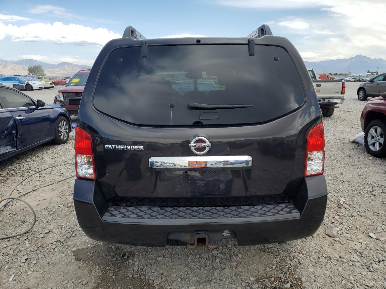 2012 Nissan Pathfinder S Black vin: 5N1AR1NB0CC615303