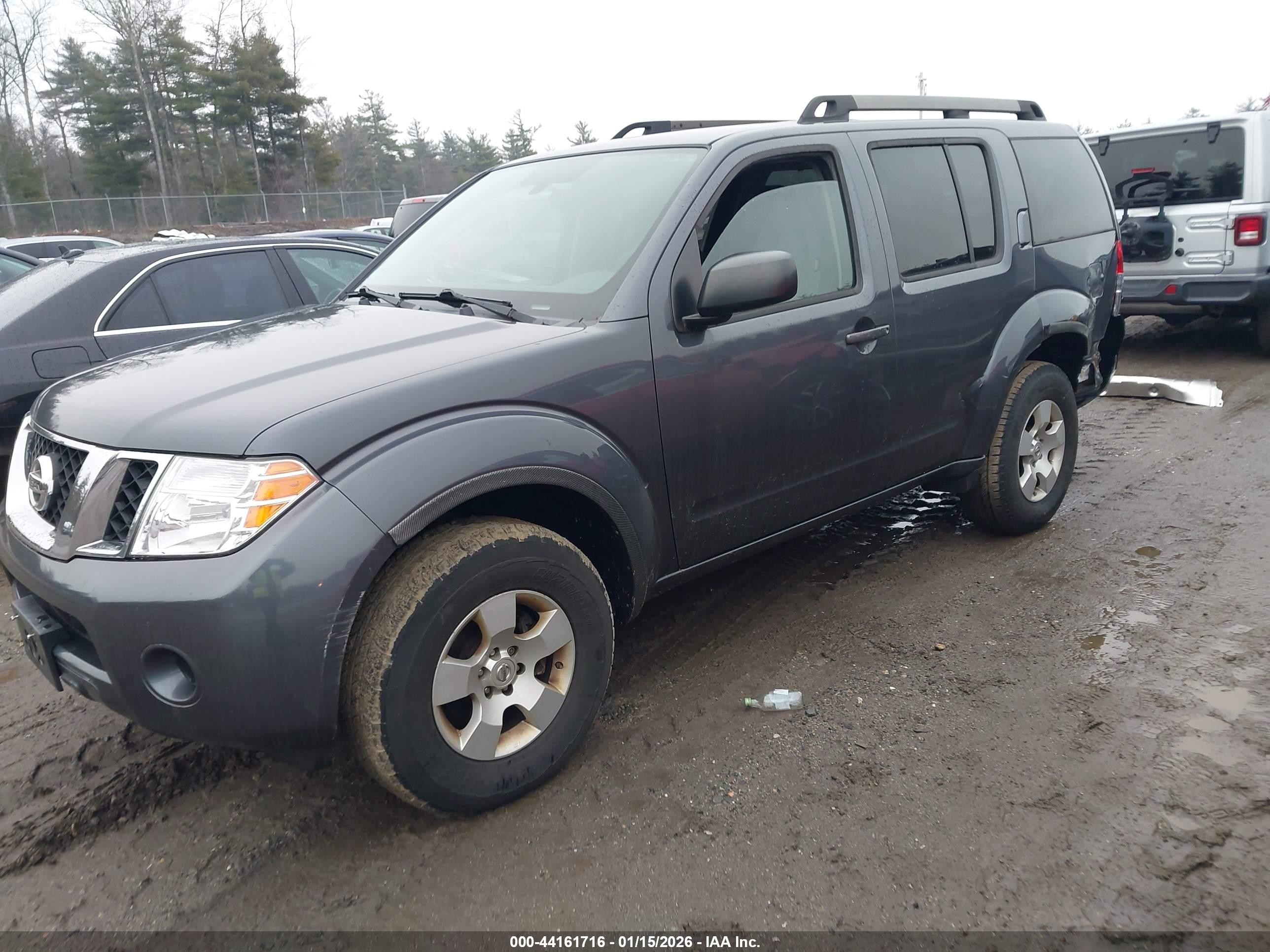 2012 Nissan Pathfinder S Dark Blue vin: 5N1AR1NB0CC629640