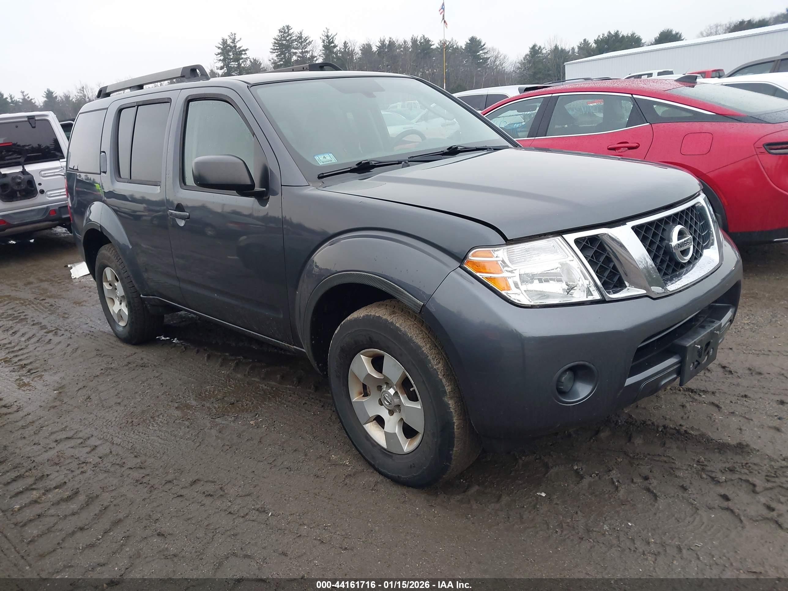 2012 Nissan Pathfinder S Dark Blue vin: 5N1AR1NB0CC629640
