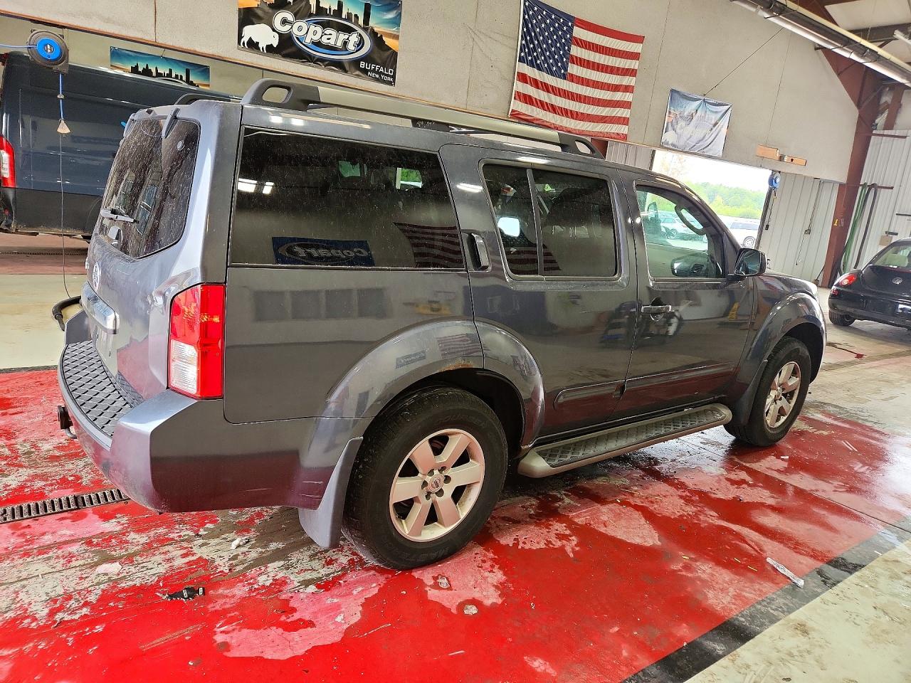 2012 Nissan Pathfinder S Gray vin: 5N1AR1NB0CC633719