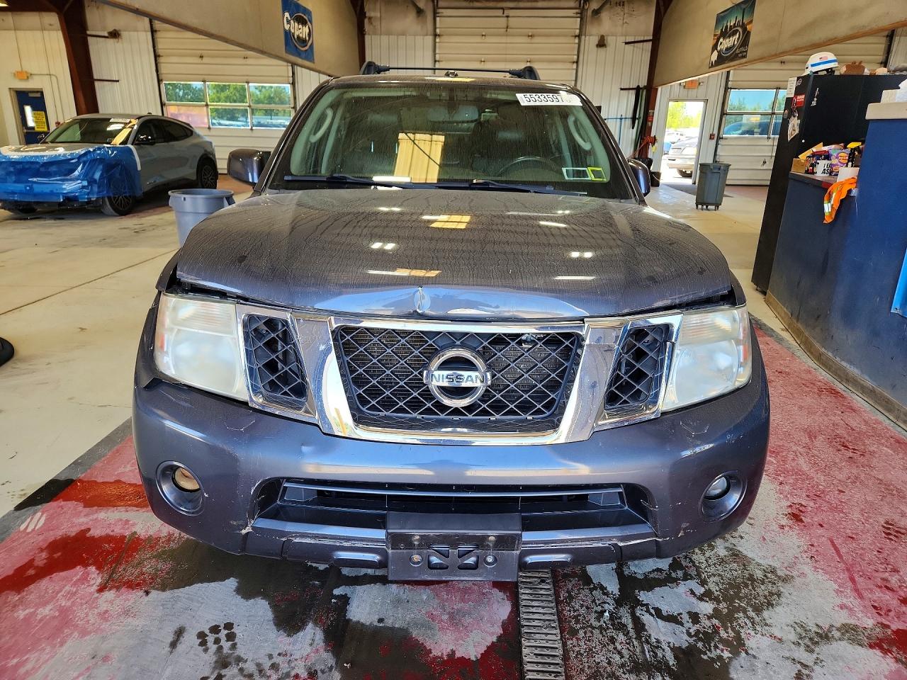 2012 Nissan Pathfinder S Gray vin: 5N1AR1NB0CC634014