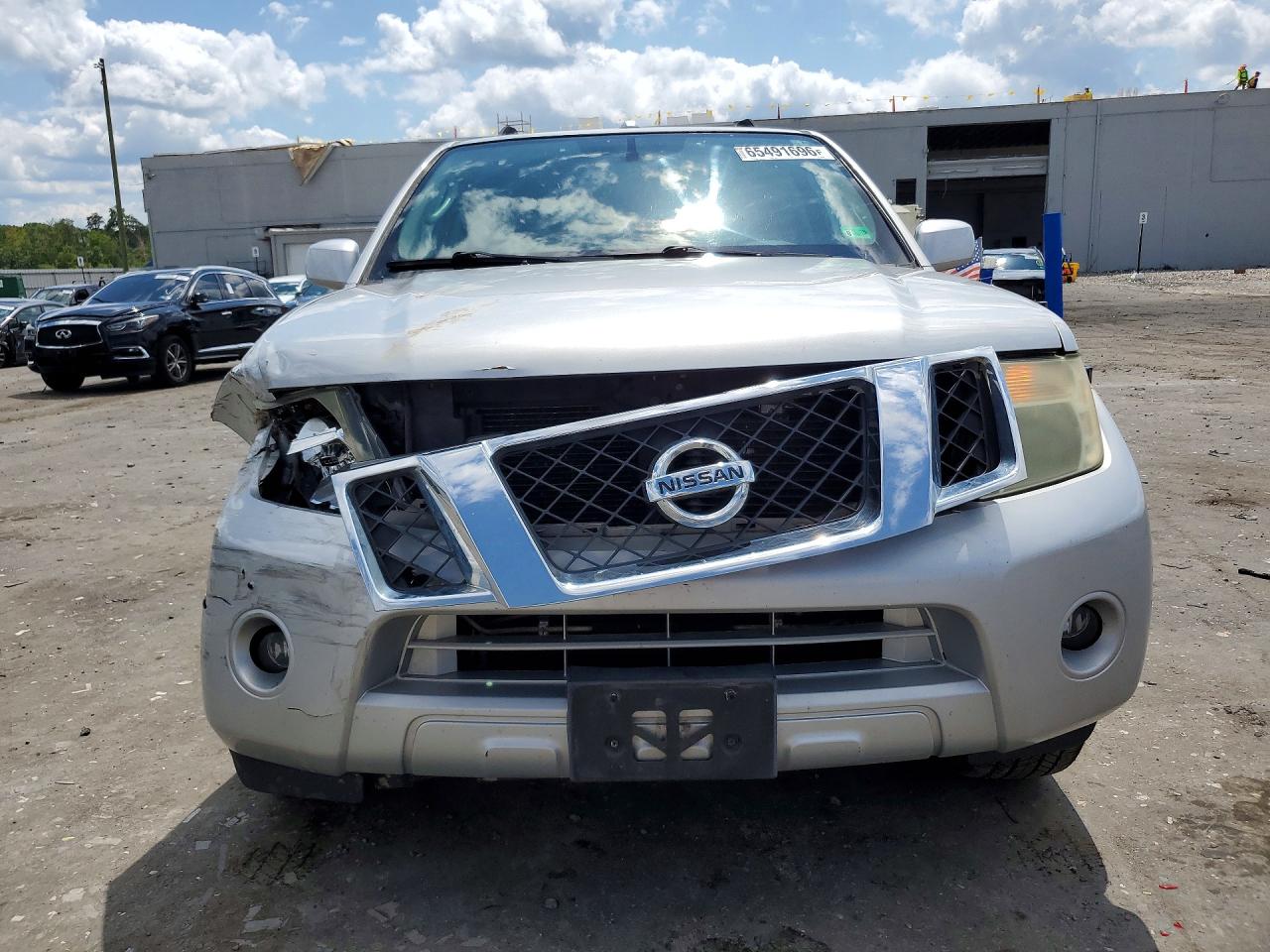 2011 Nissan Pathfinder S Silver vin: 5N1AR1NB1BC609797