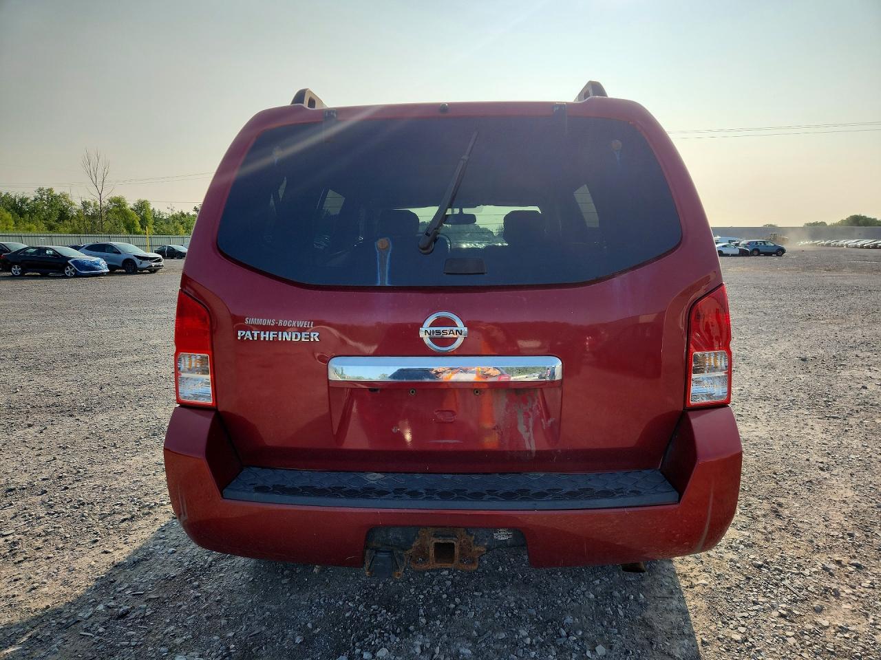 2011 Nissan Pathfinder S Red vin: 5N1AR1NB1BC619018