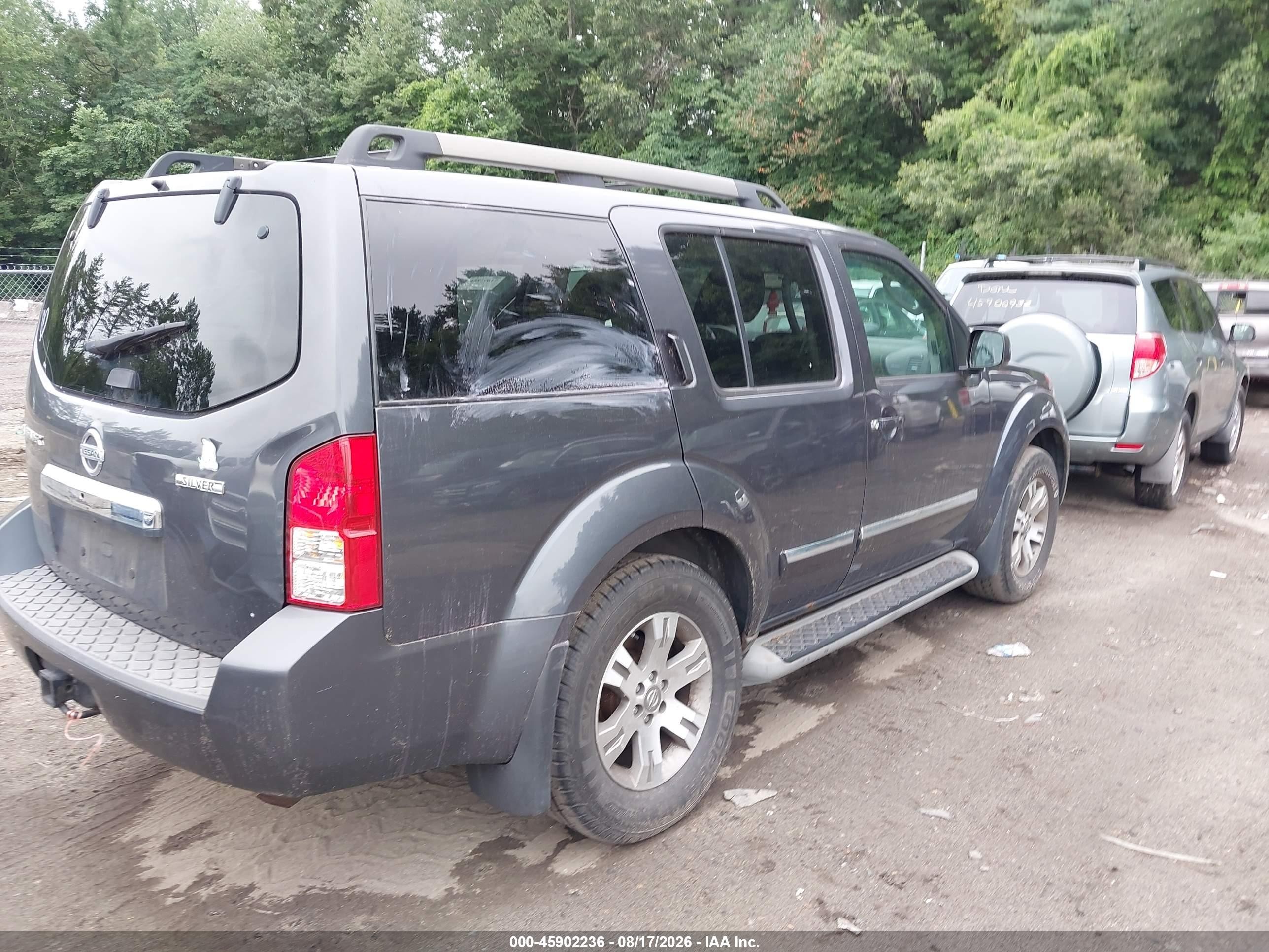 2011 Nissan Pathfinder Silver Blue vin: 5N1AR1NB1BC634604