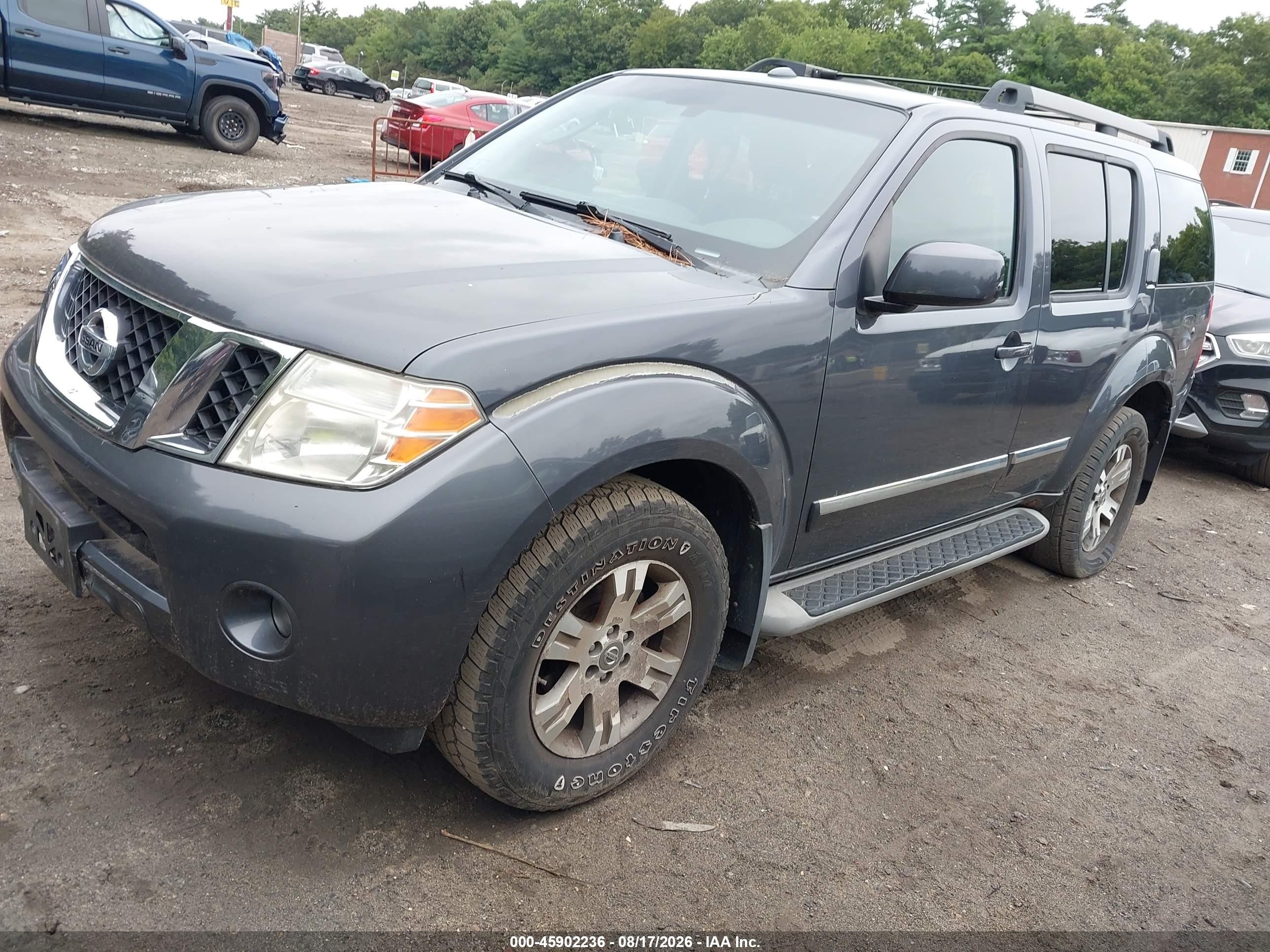 2011 Nissan Pathfinder Silver Blue vin: 5N1AR1NB1BC634604