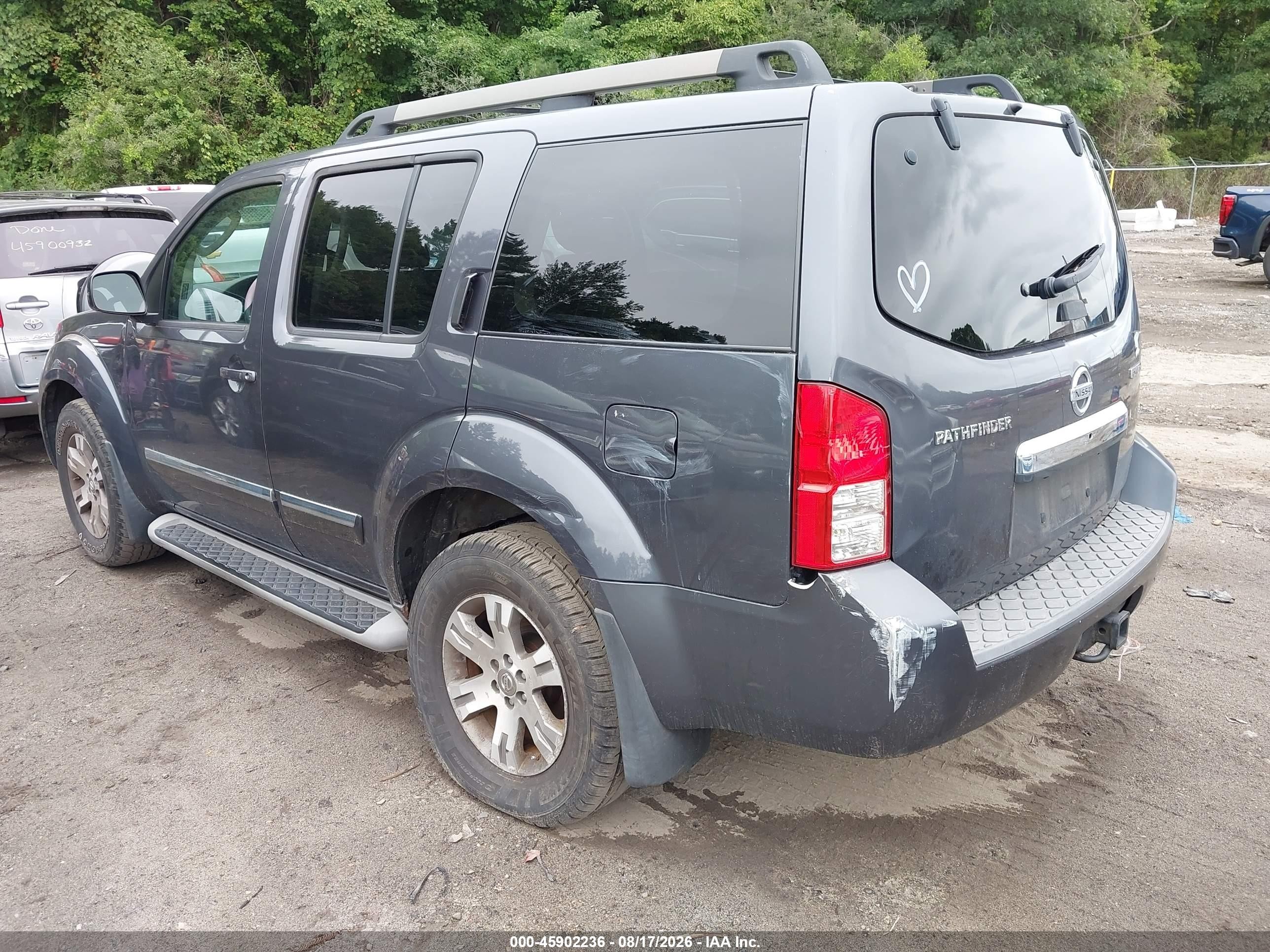 2011 Nissan Pathfinder Silver Blue vin: 5N1AR1NB1BC634604