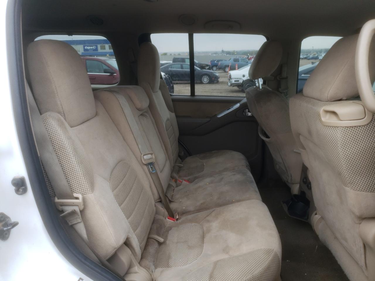 2012 Nissan Pathfinder S White vin: 5N1AR1NB1CC605184