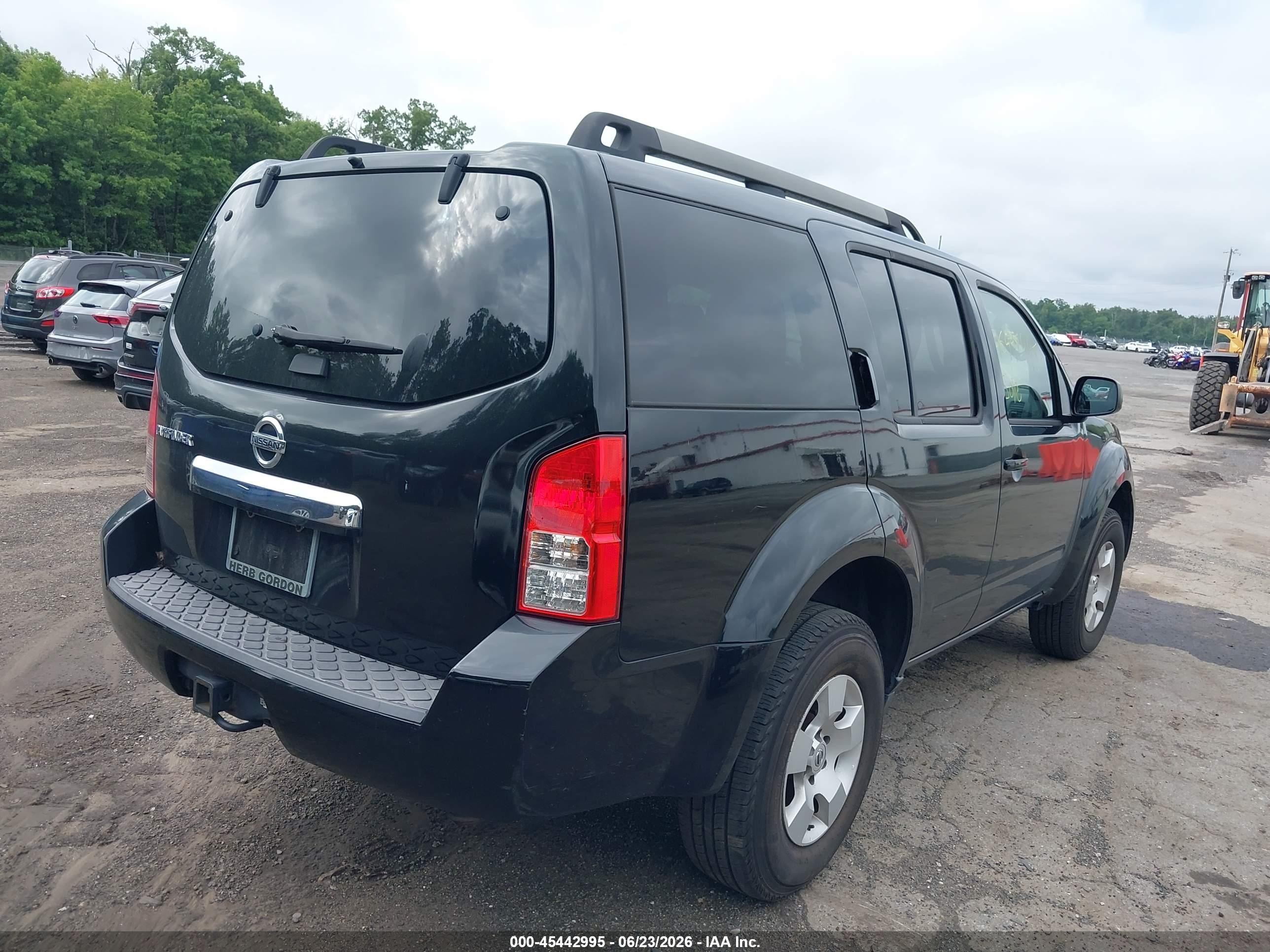 2012 Nissan Pathfinder S Black vin: 5N1AR1NB1CC628688