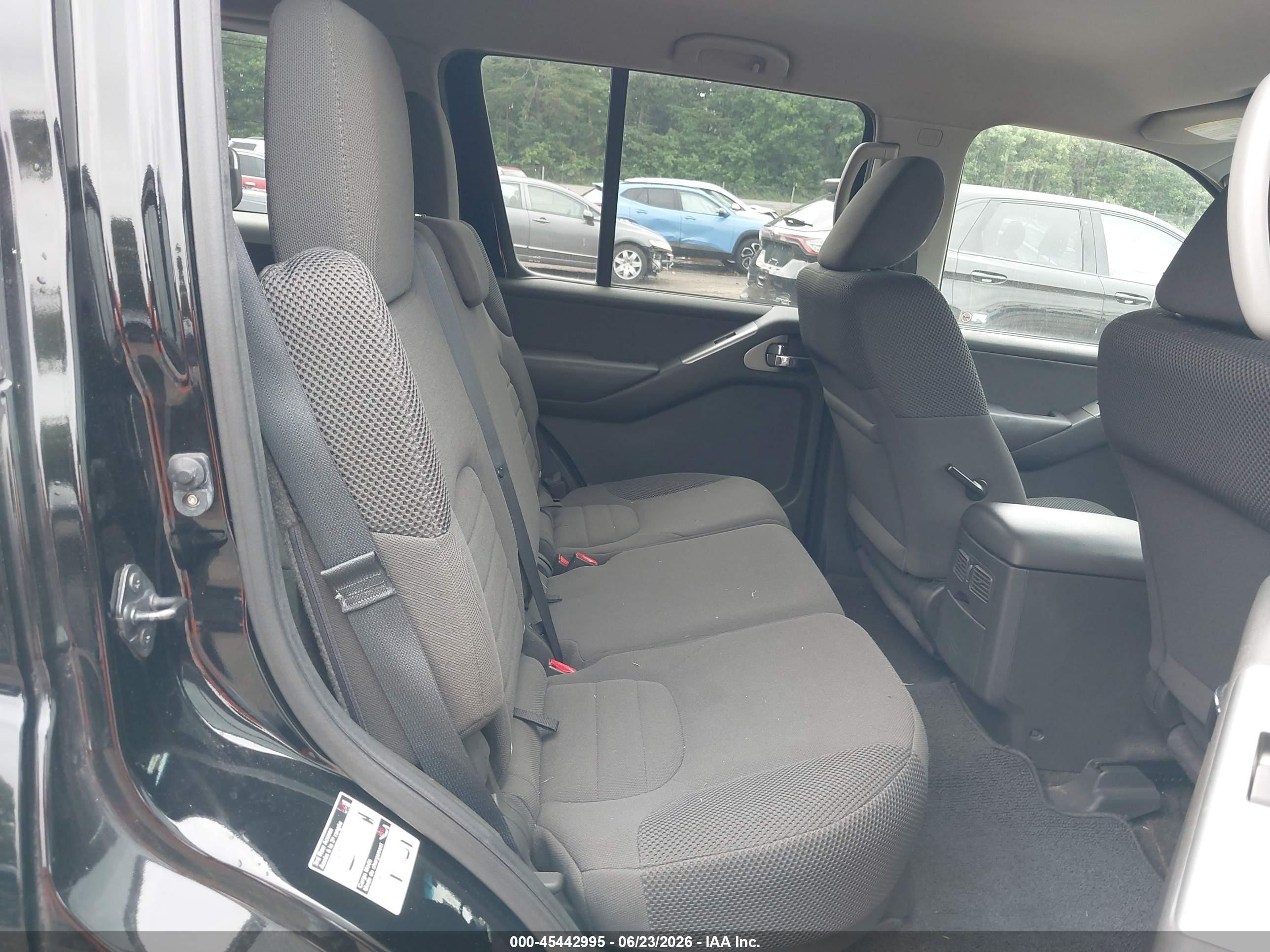 2012 Nissan Pathfinder S Black vin: 5N1AR1NB1CC628688