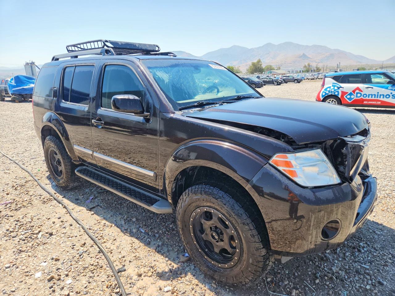 2012 Nissan Pathfinder S Black vin: 5N1AR1NB1CC631641