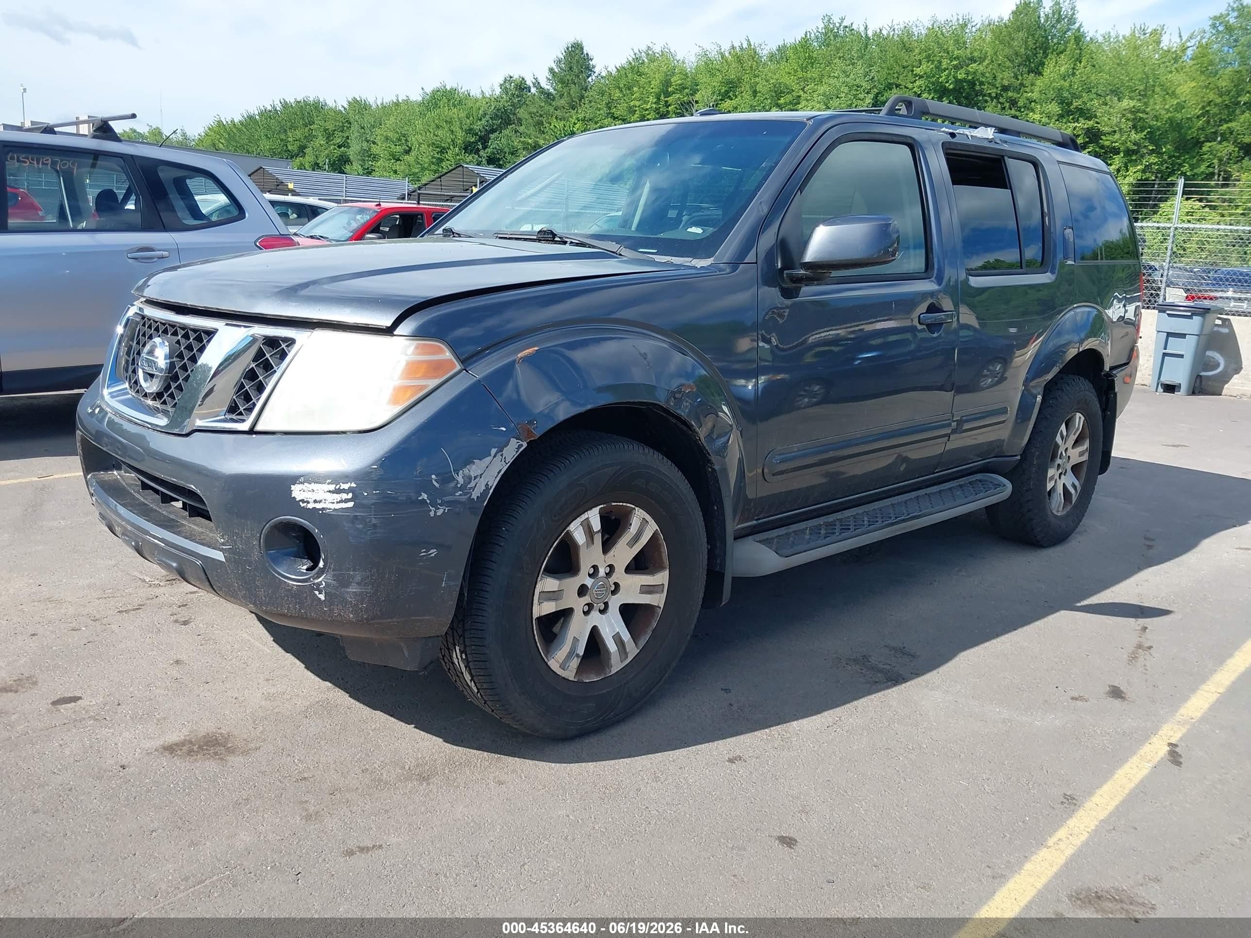 2010 Nissan Pathfinder Se Gray vin: 5N1AR1NB2AC606034