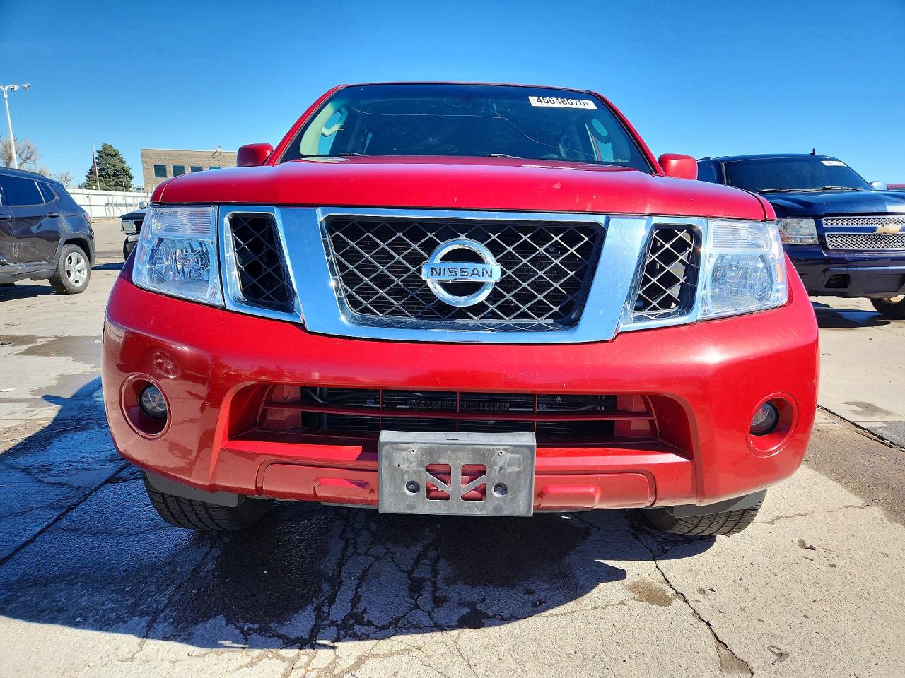 2011 Nissan Pathfinder S Red vin: 5N1AR1NB2BC618556
