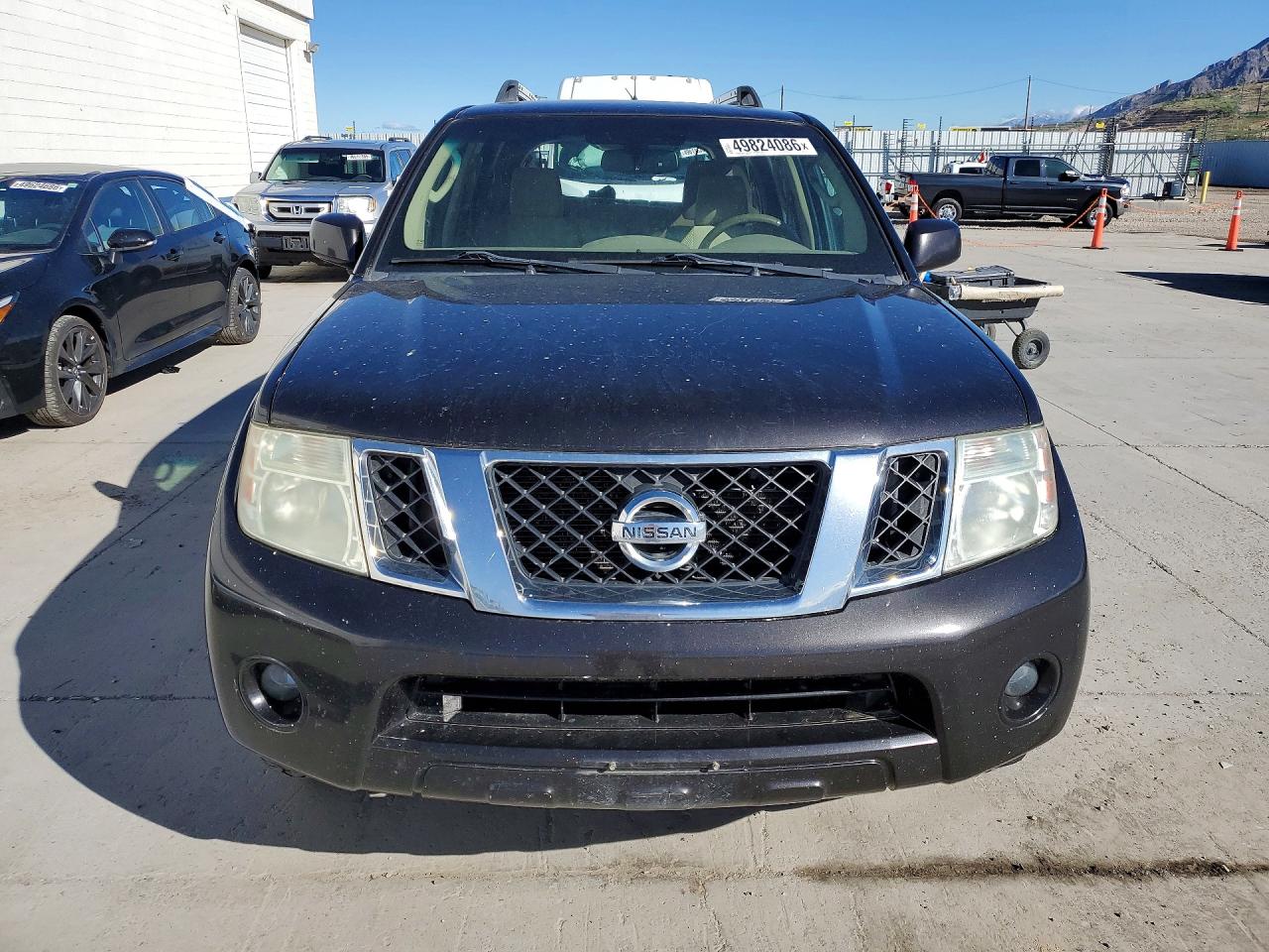 2012 Nissan Pathfinder S Black vin: 5N1AR1NB2CC600334