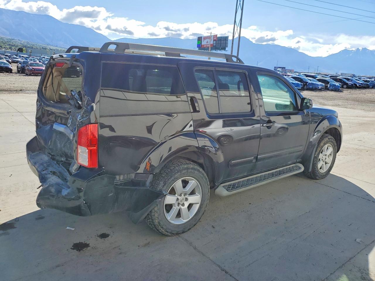 2012 Nissan Pathfinder S Black vin: 5N1AR1NB2CC600334