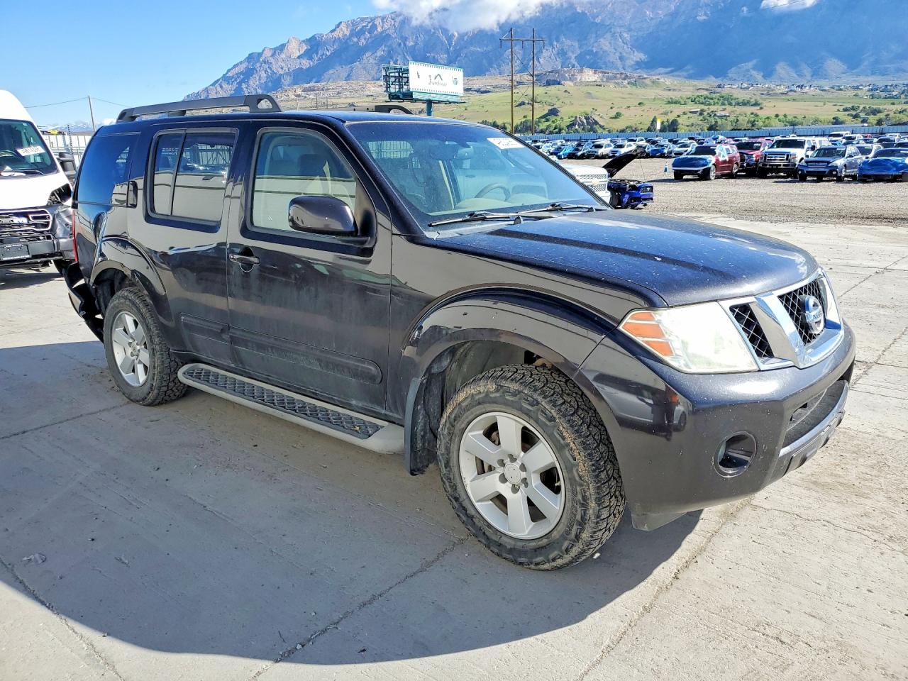 2012 Nissan Pathfinder S Black vin: 5N1AR1NB2CC600334