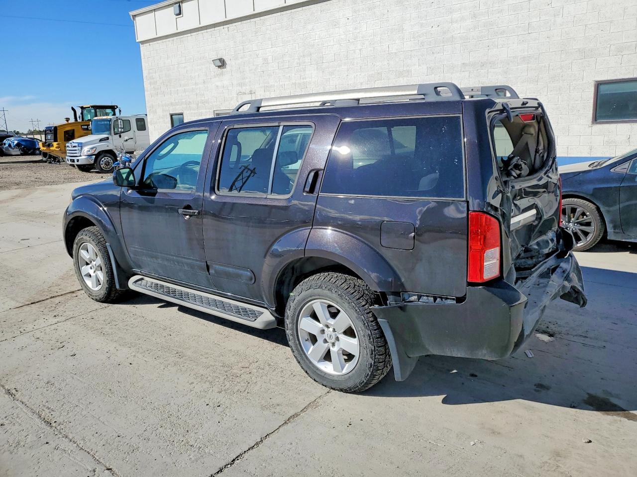 2012 Nissan Pathfinder S Black vin: 5N1AR1NB2CC600334