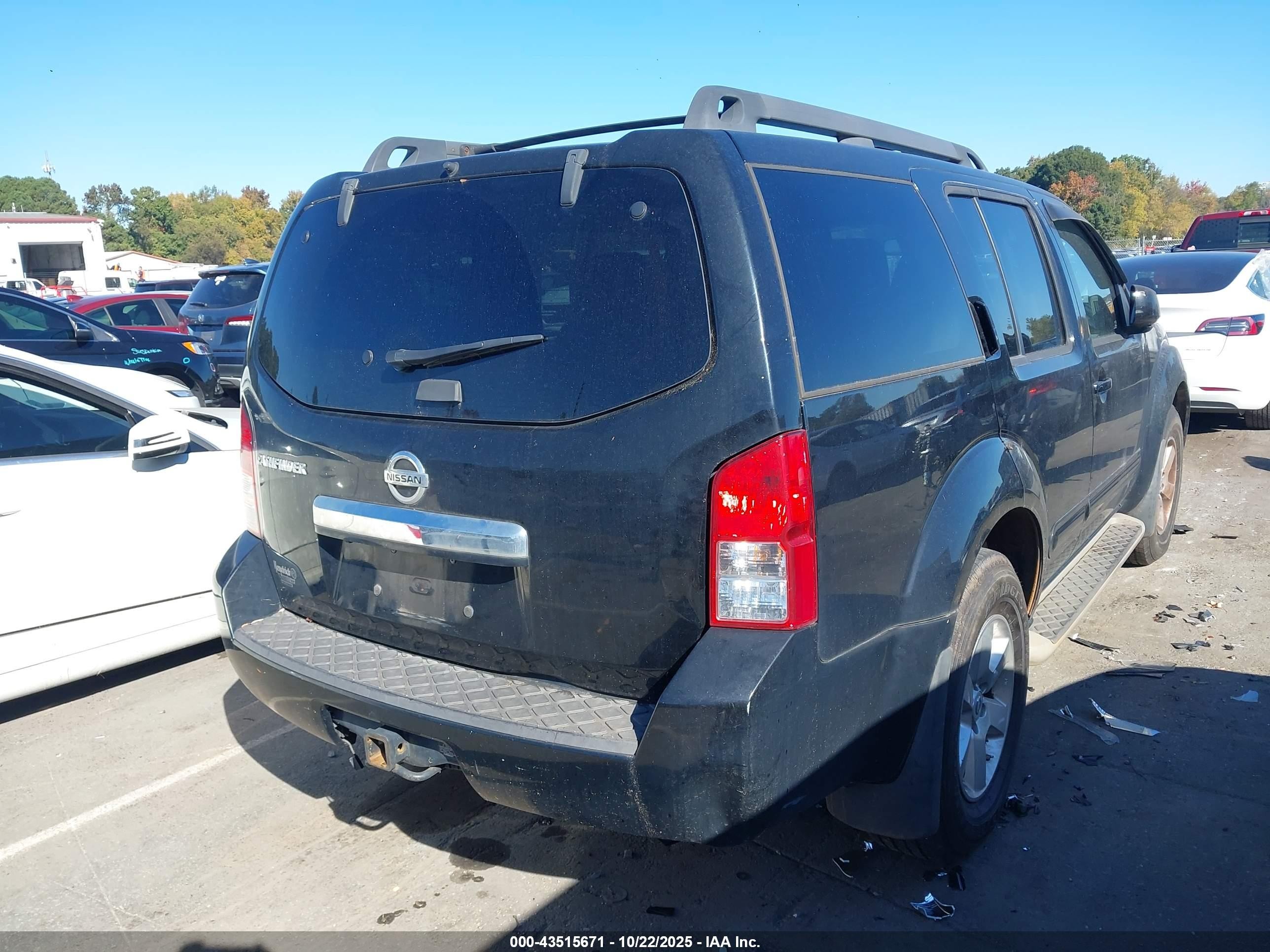 2012 Nissan Pathfinder Sv Черный vin: 5N1AR1NB2CC617036