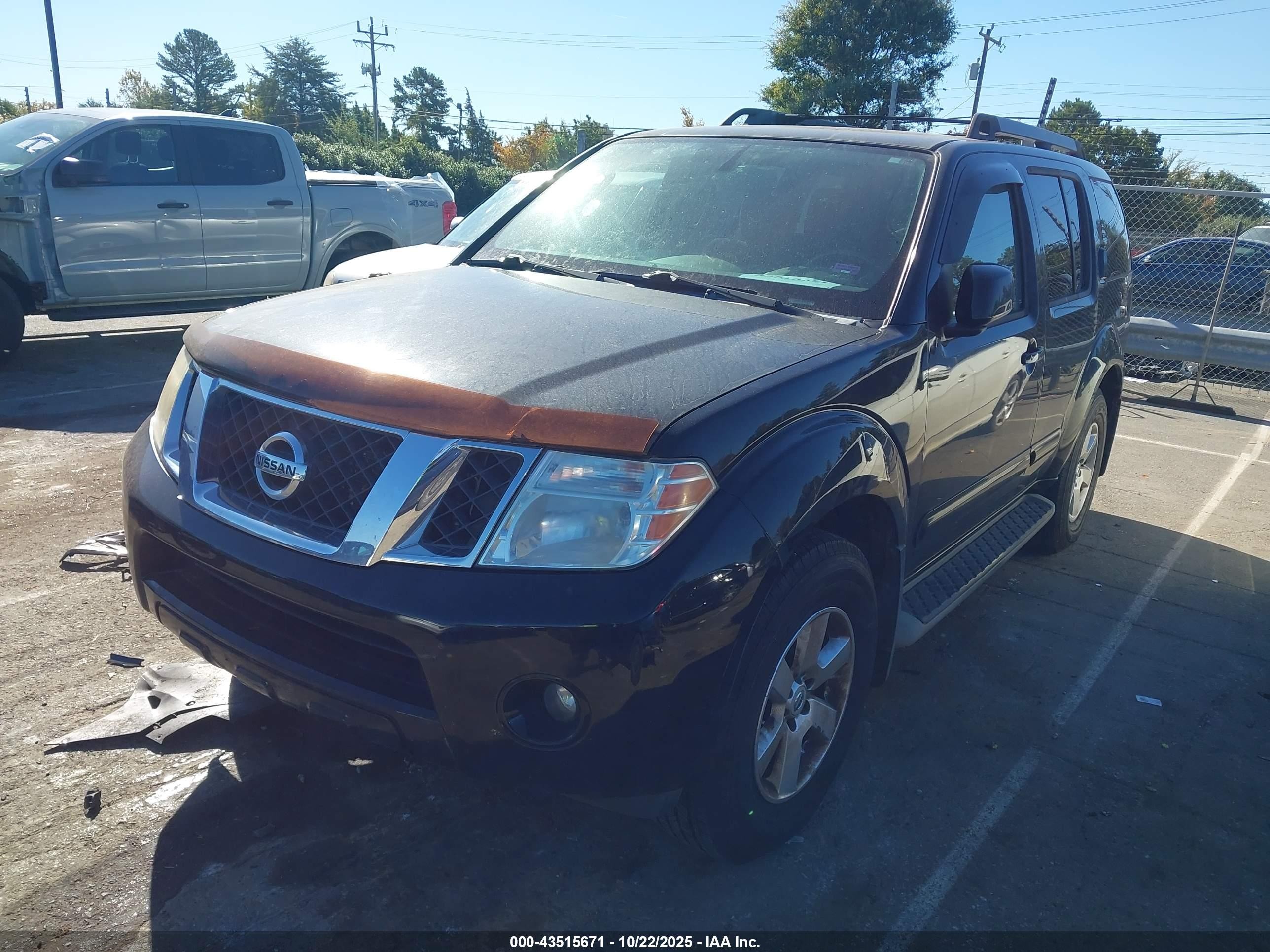 2012 Nissan Pathfinder Sv Черный vin: 5N1AR1NB2CC617036