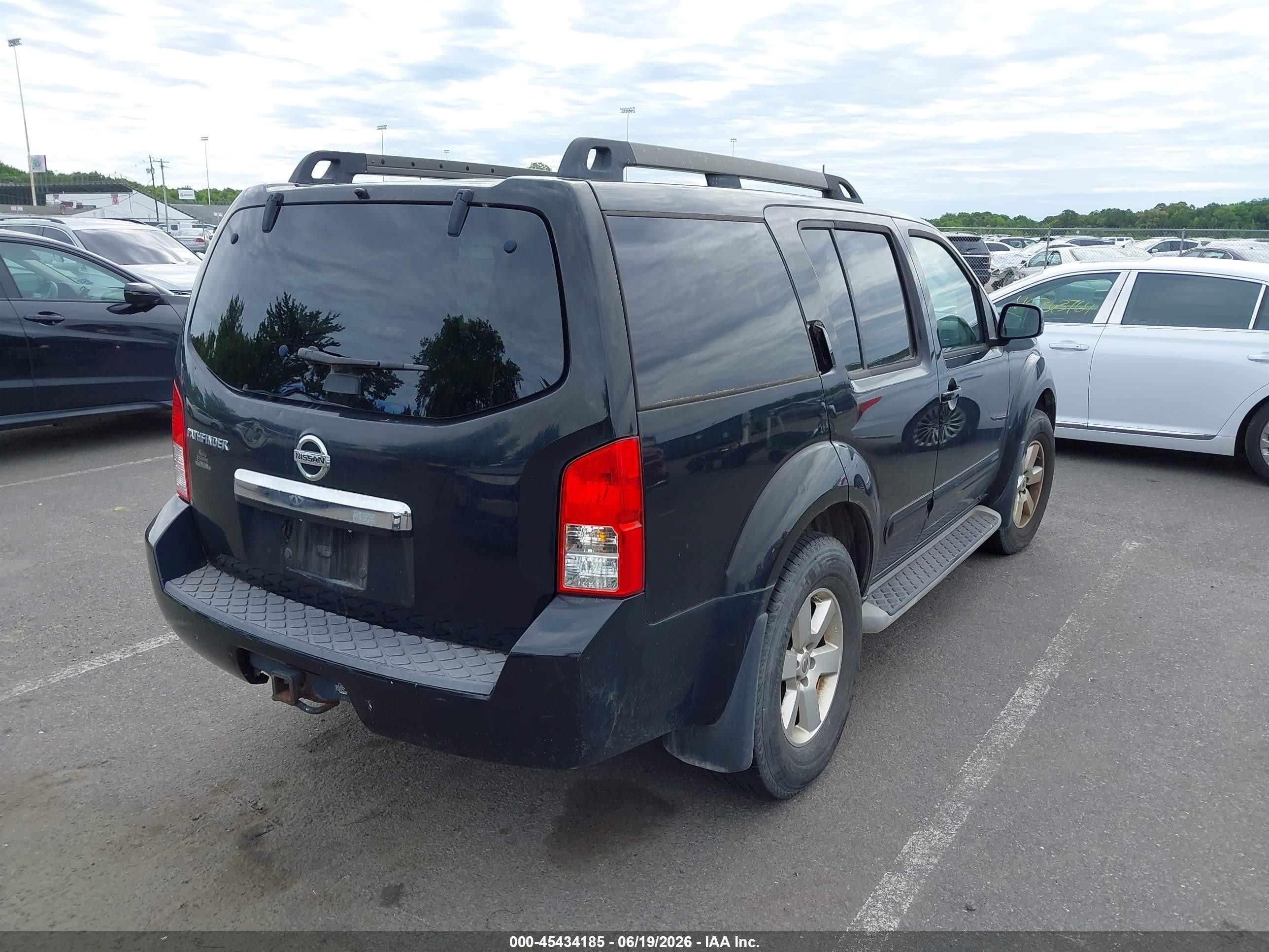 2012 Nissan Pathfinder Sv Black vin: 5N1AR1NB2CC619322