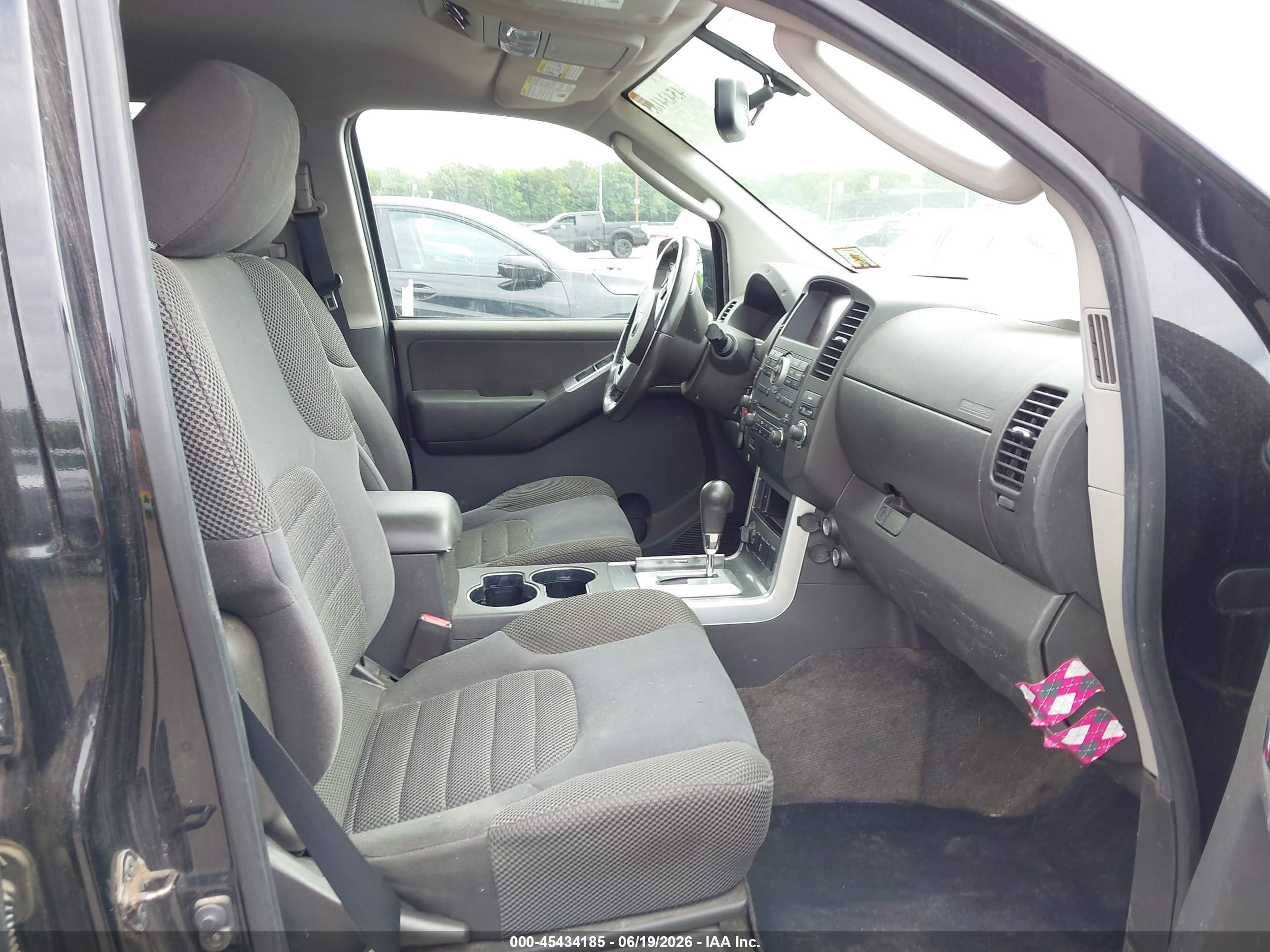 2012 Nissan Pathfinder Sv Black vin: 5N1AR1NB2CC619322