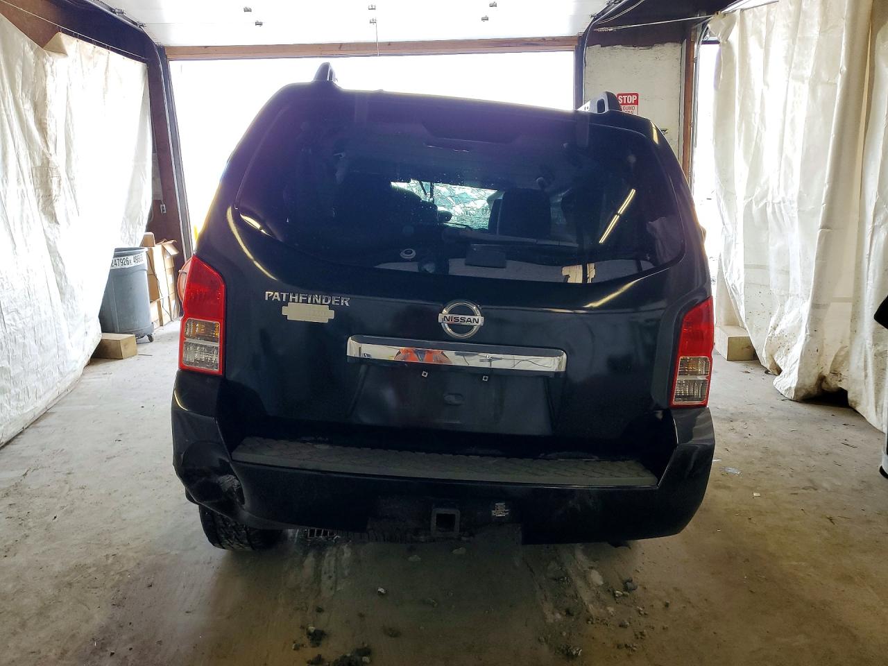 2012 Nissan Pathfinder S Black vin: 5N1AR1NB2CC624150