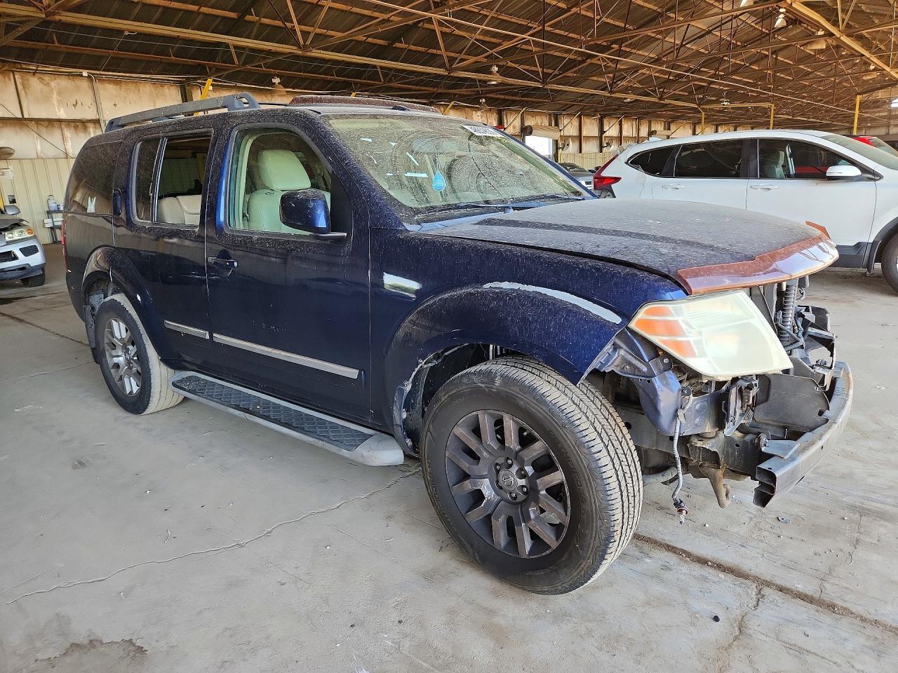2011 Nissan Pathfinder S Blue vin: 5N1AR1NB3BC612457