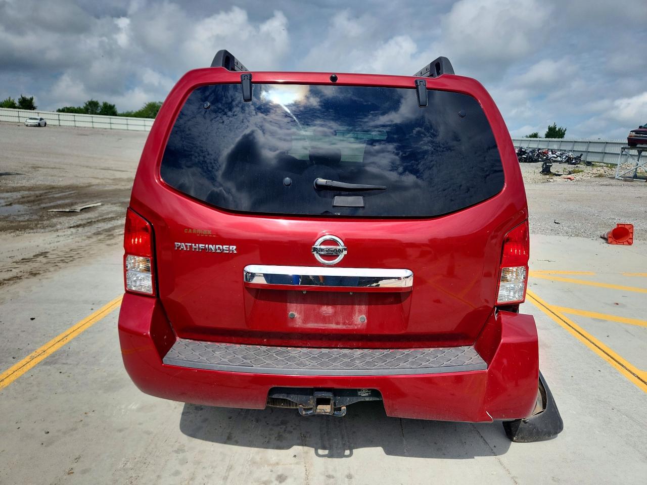 2012 Nissan Pathfinder S Red vin: 5N1AR1NB3CC609320