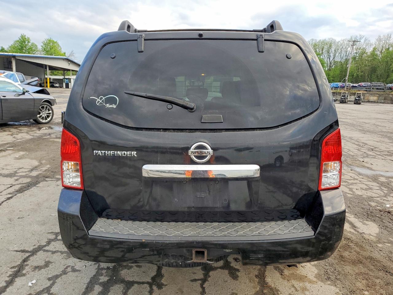 2012 Nissan Pathfinder S Black vin: 5N1AR1NB3CC622732