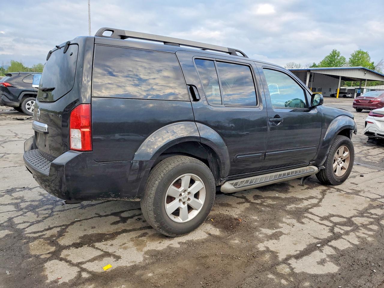 2012 Nissan Pathfinder S Black vin: 5N1AR1NB3CC622732