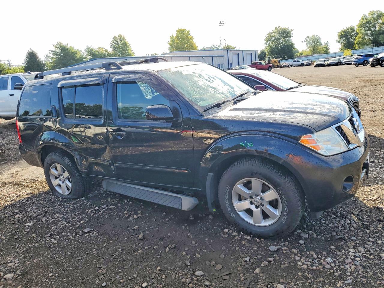 2012 Nissan Pathfinder S Black vin: 5N1AR1NB3CC625291