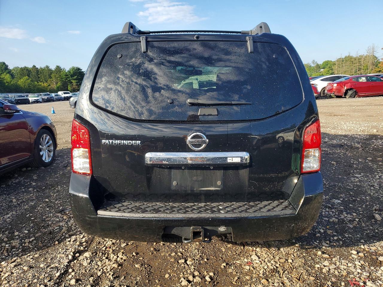 2012 Nissan Pathfinder S Black vin: 5N1AR1NB3CC625291