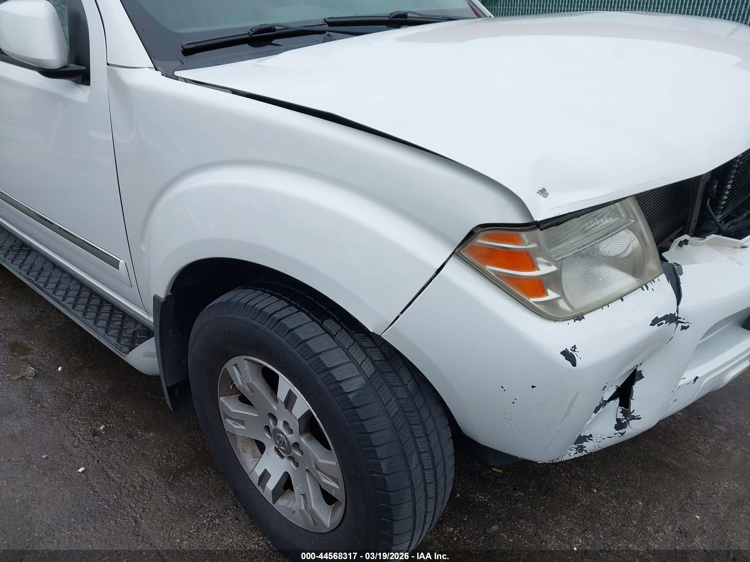 2012 Nissan Pathfinder Silver White vin: 5N1AR1NB3CC626991