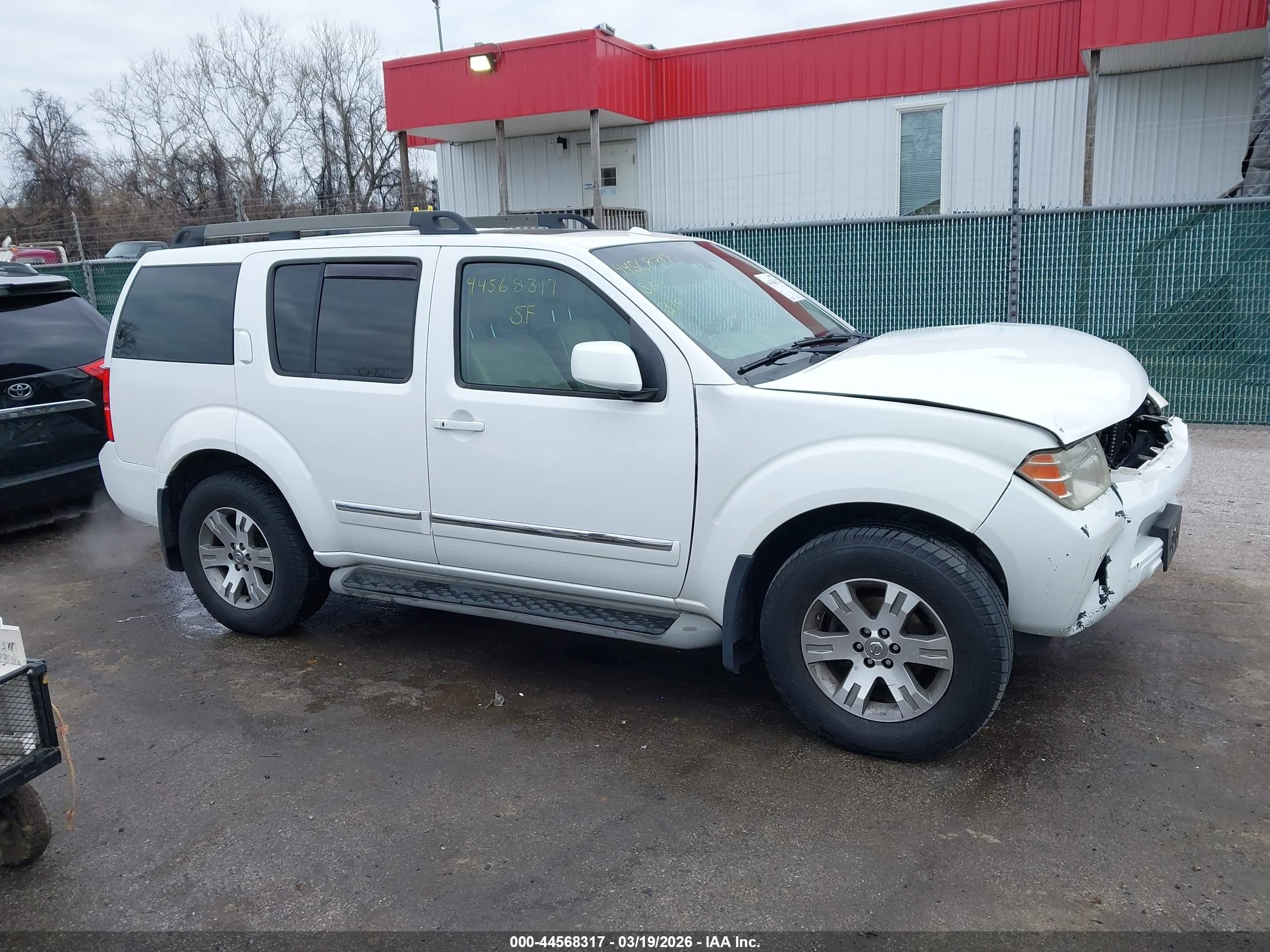 2012 Nissan Pathfinder Silver White vin: 5N1AR1NB3CC626991