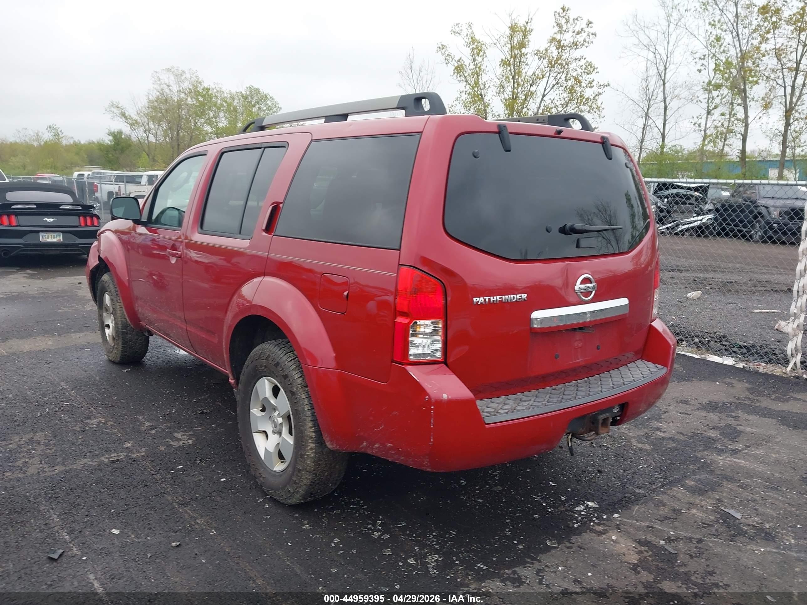 2012 Nissan Pathfinder S Красный vin: 5N1AR1NB3CC628854