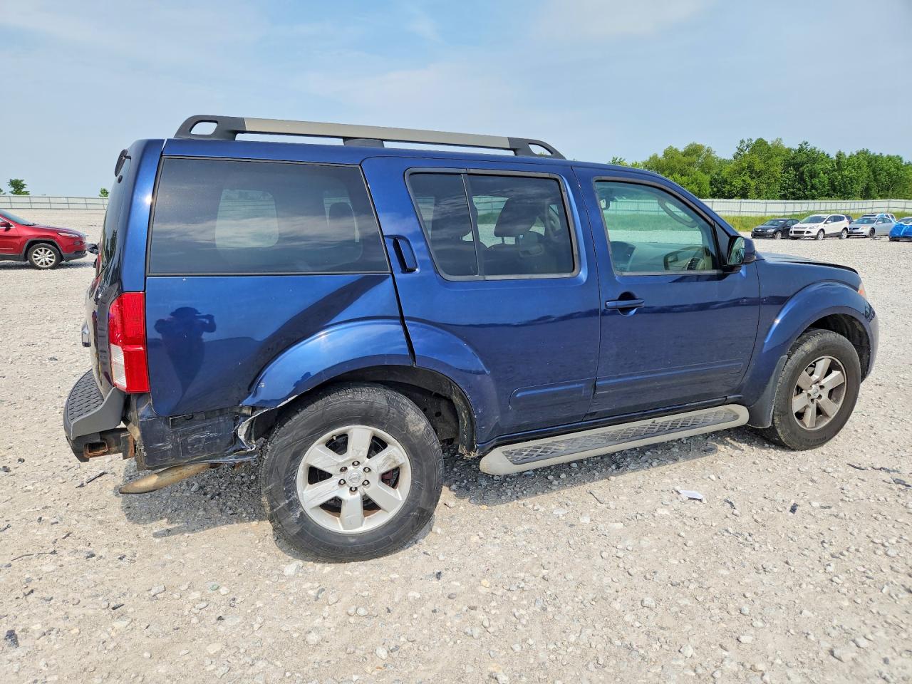 2012 Nissan Pathfinder S Blue vin: 5N1AR1NB3CC630426