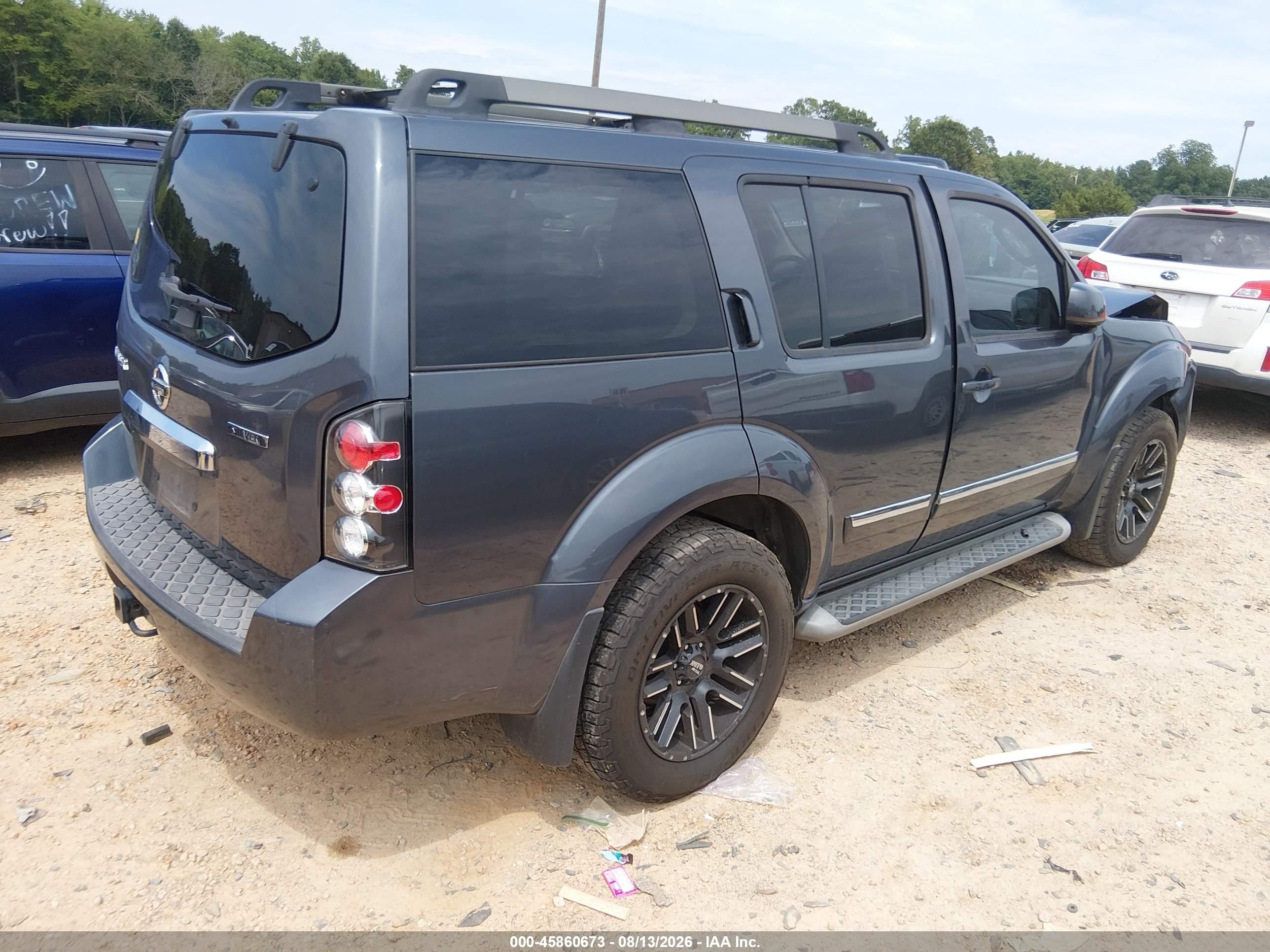 2012 Nissan Pathfinder Silver Серый vin: 5N1AR1NB3CC638865