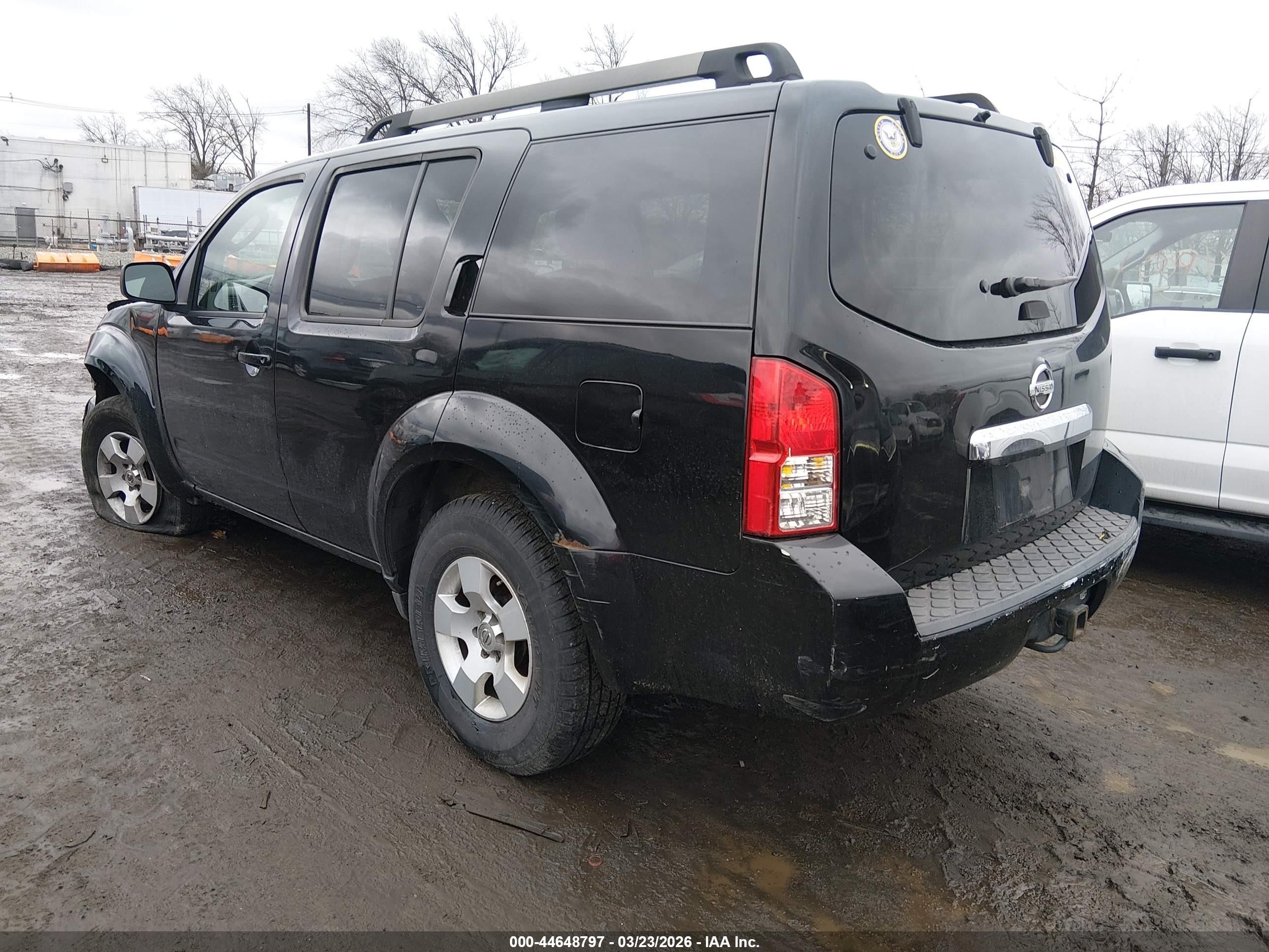 2010 Nissan Pathfinder S Black vin: 5N1AR1NB4AC625460