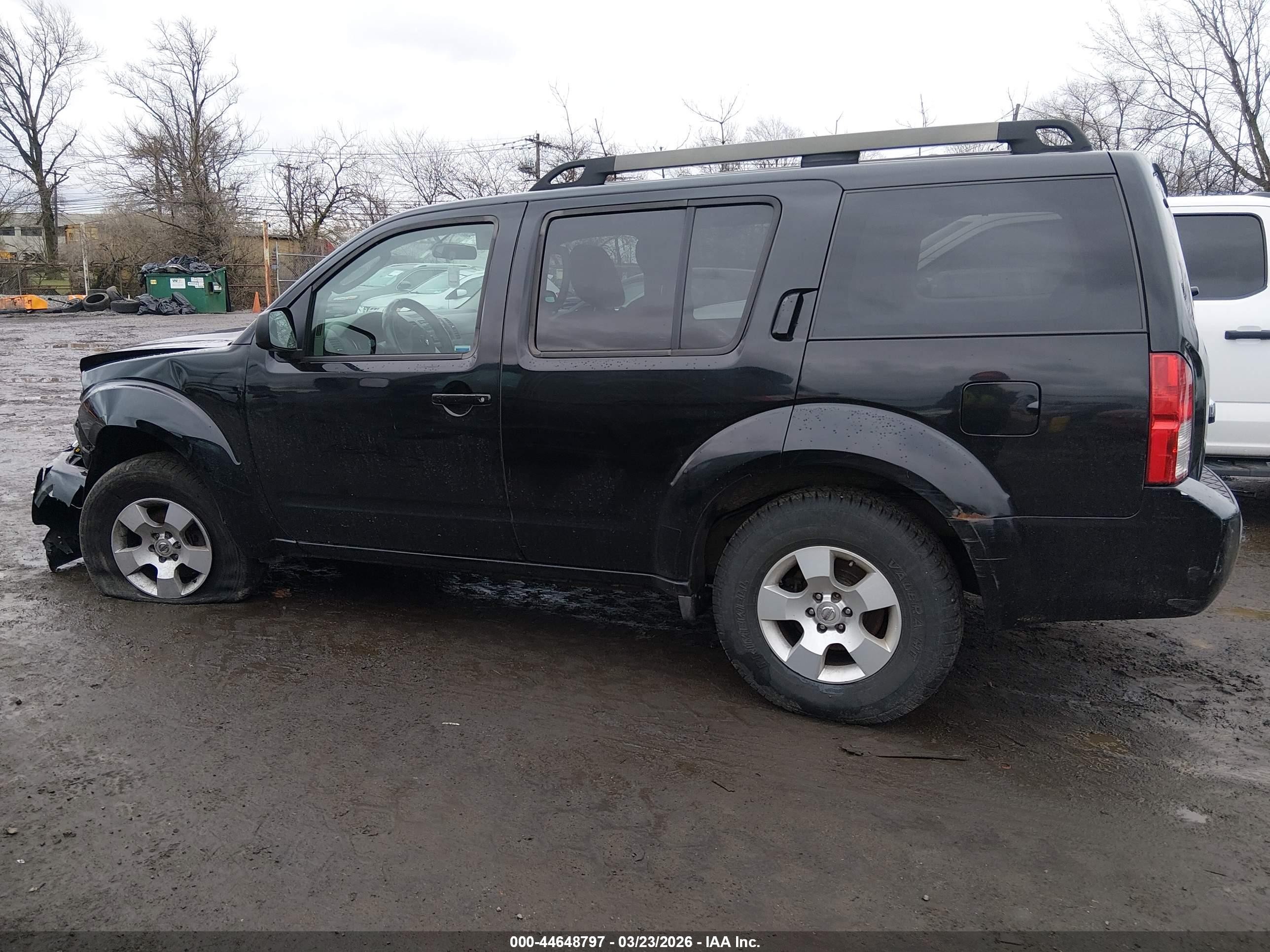 2010 Nissan Pathfinder S Black vin: 5N1AR1NB4AC625460