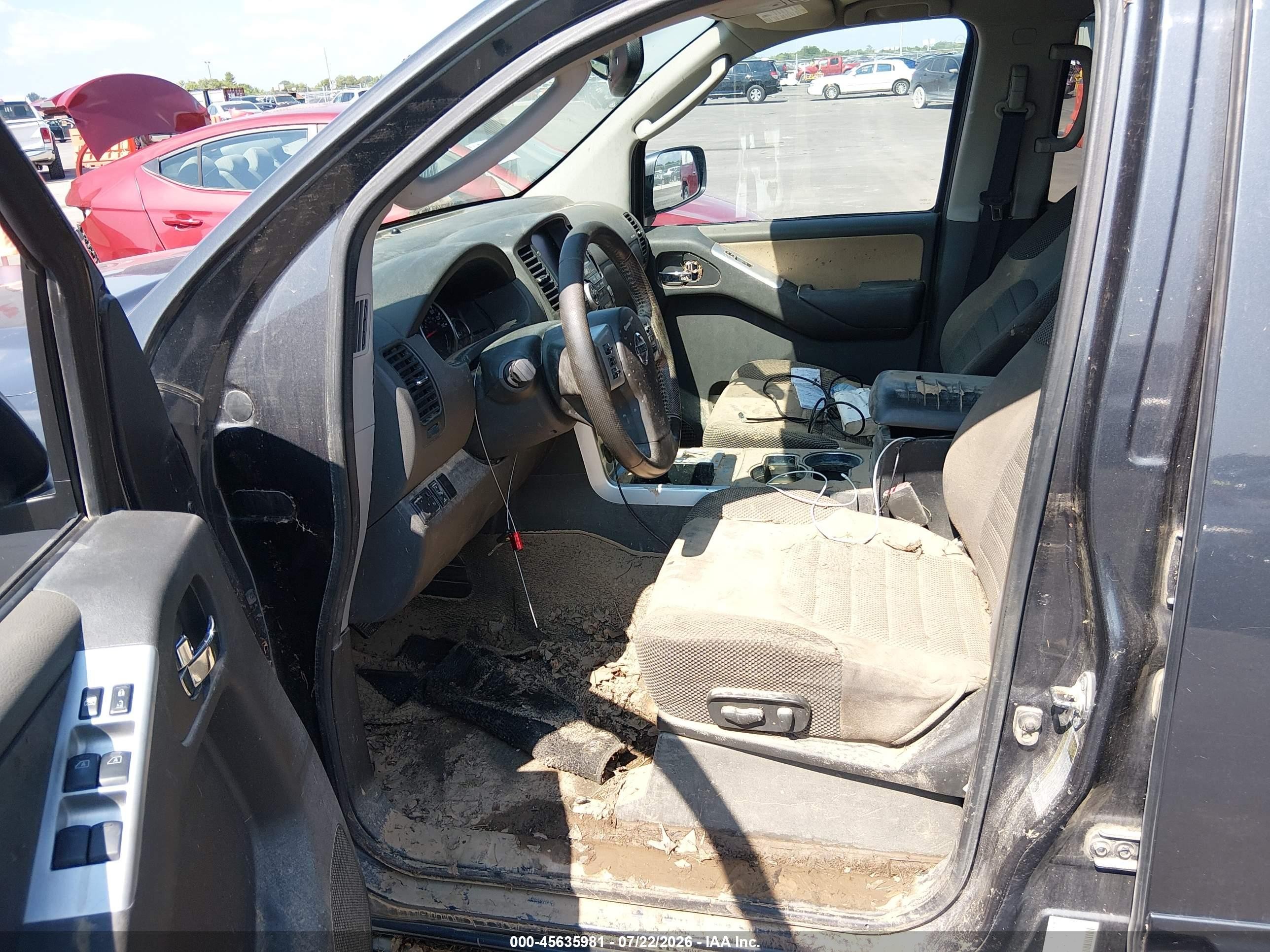 2011 Nissan Pathfinder Sv Gray vin: 5N1AR1NB4BC610443